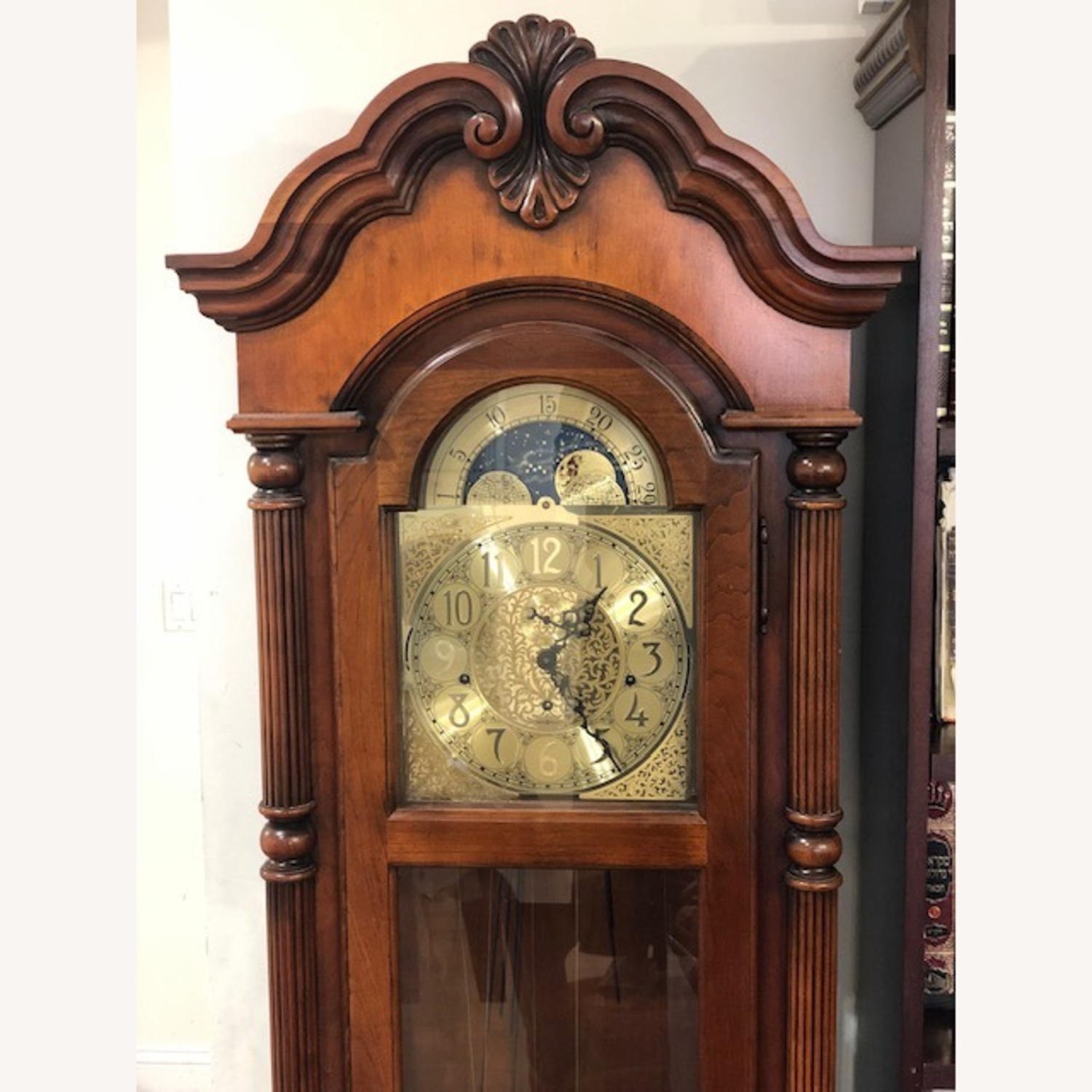 Howard Miller Antique Grandfather Clock - image-2