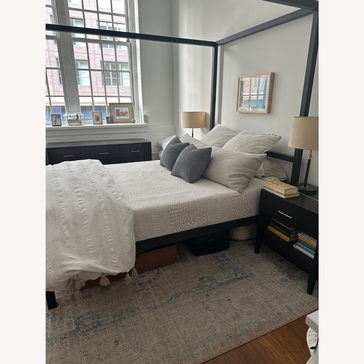 Room & Board Queen-Sized Architecture Bed - image-3