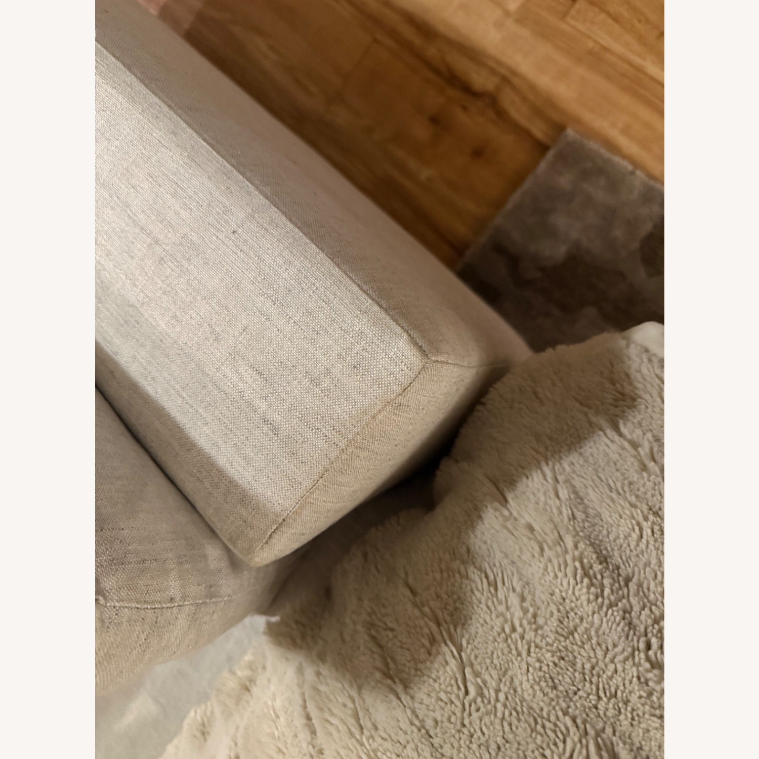 West Elm Light Gray Harmony Sofa with Chaise - image-6