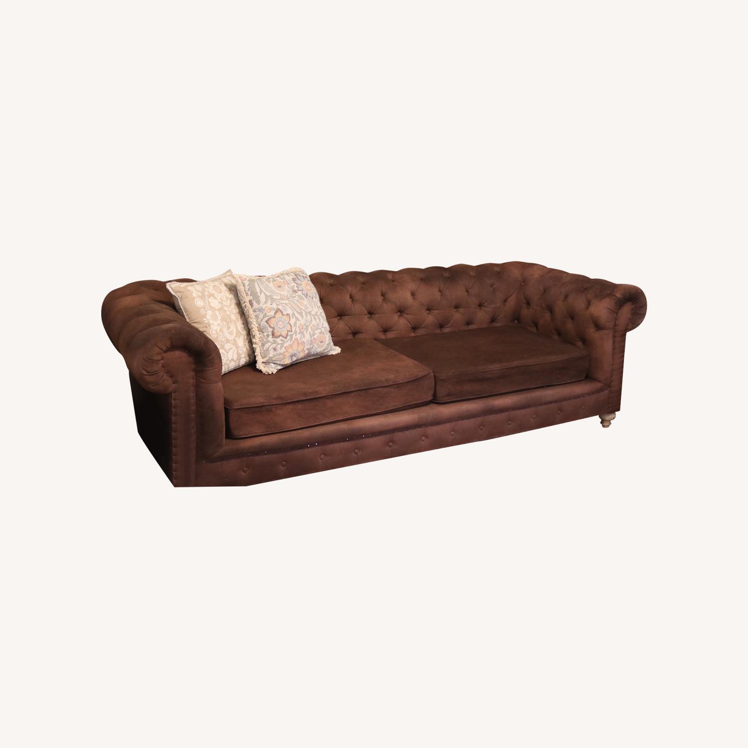 Spectra Home Greenwich Tufted Sofa - image-0