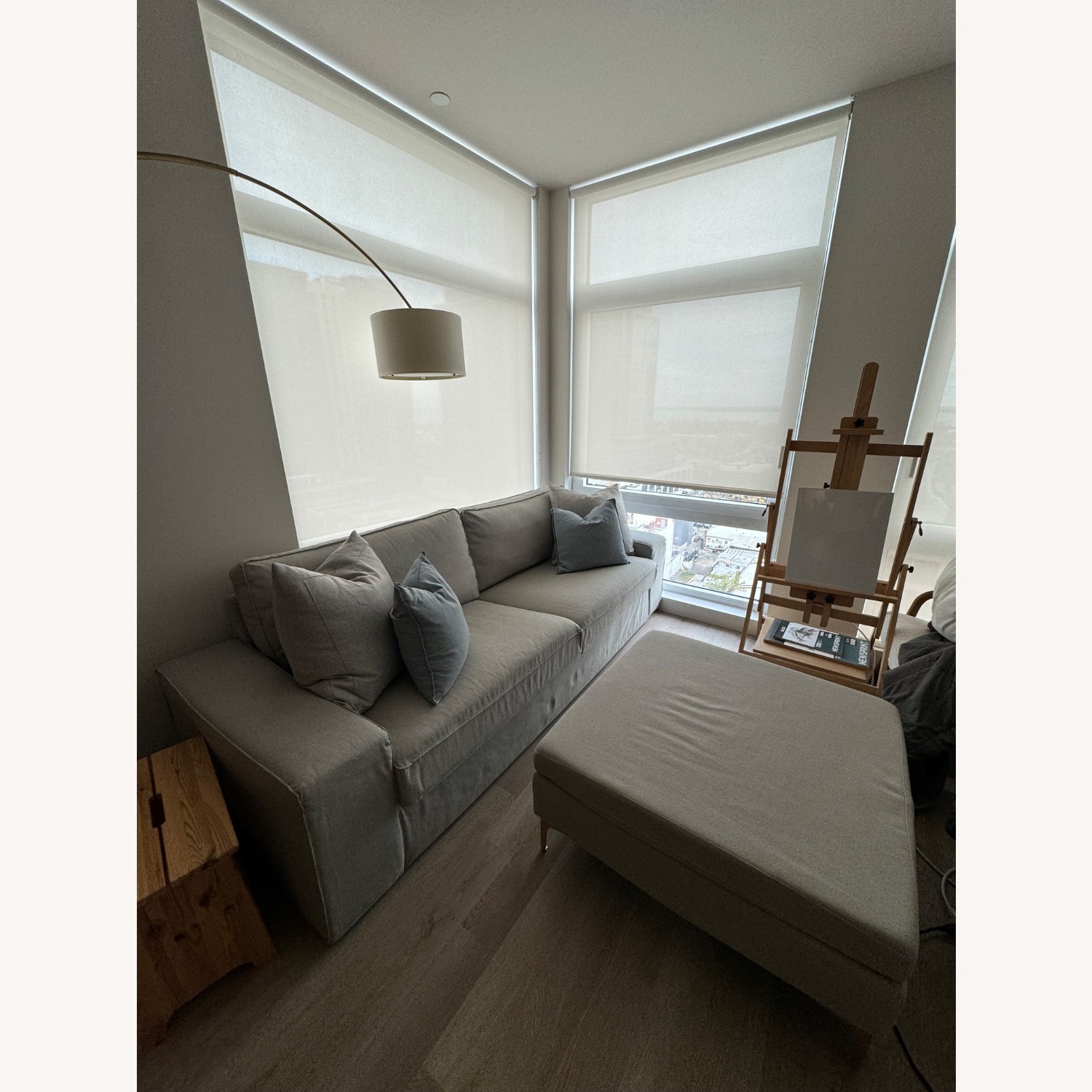  IKEA KIVIK Grey Sofa  - image-2