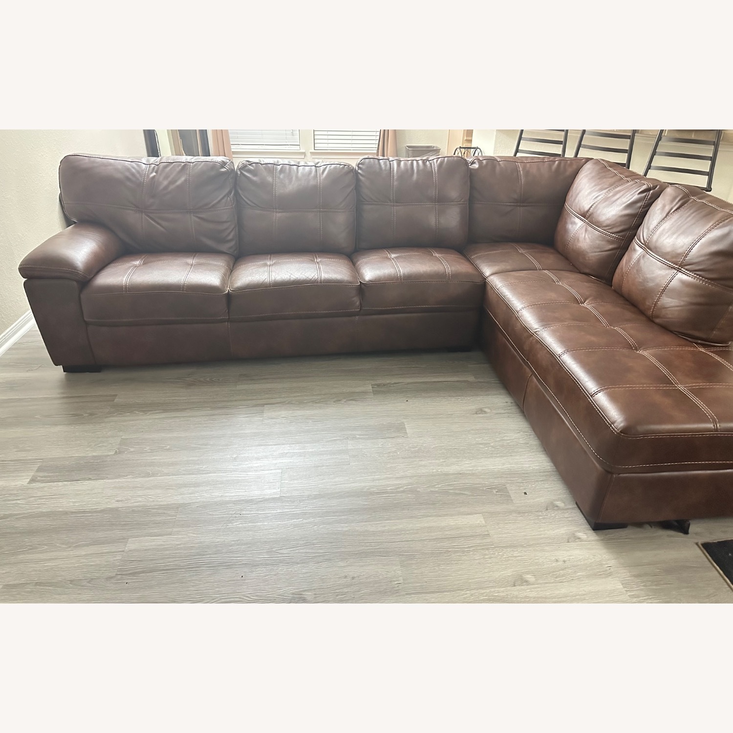 Large Sleeper Sectional Sofa  - image-7