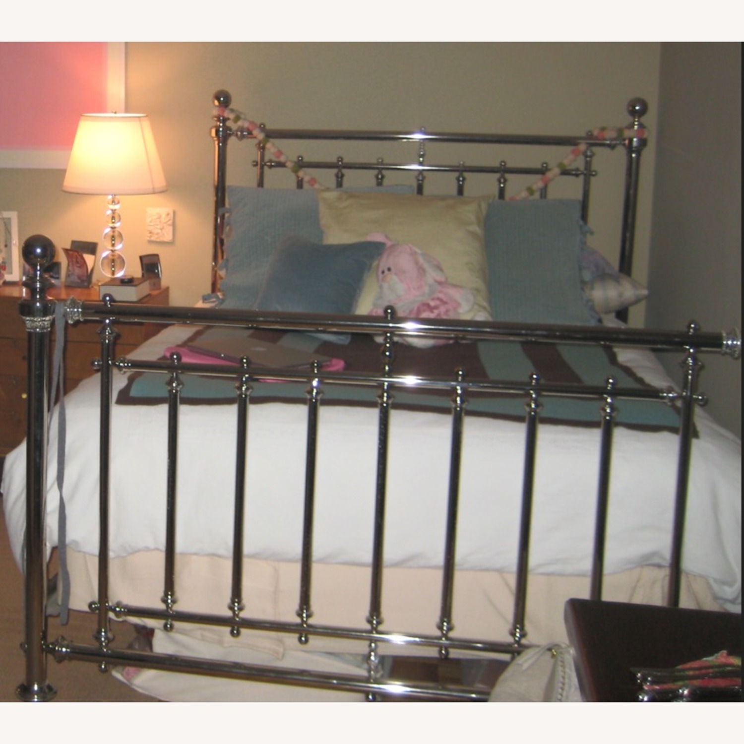 Bernhardt Martha Stewart Irvington Nickel Plated Bed - image-2