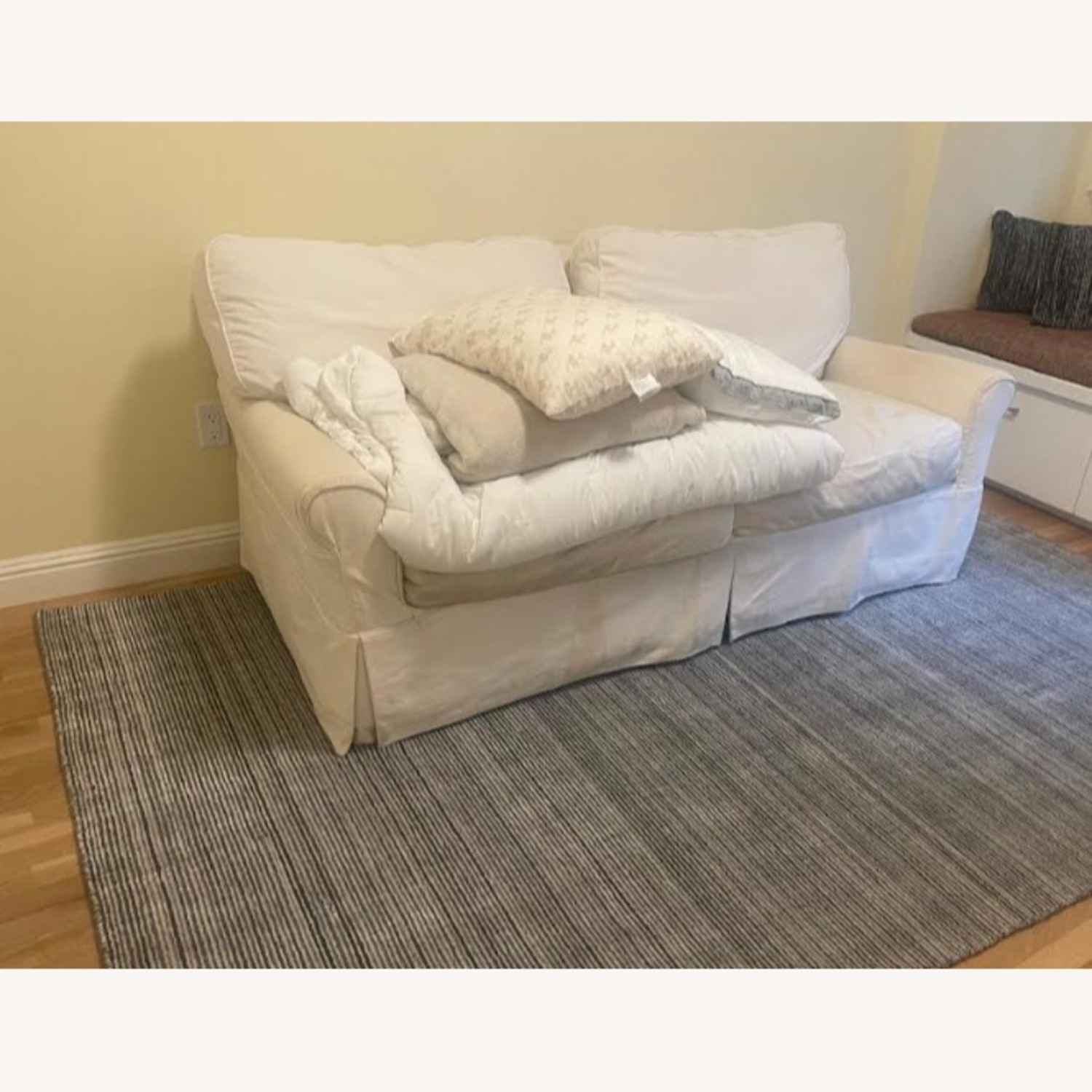 PB Comfort Roll Arm Slipcovered Sofa  - image-4