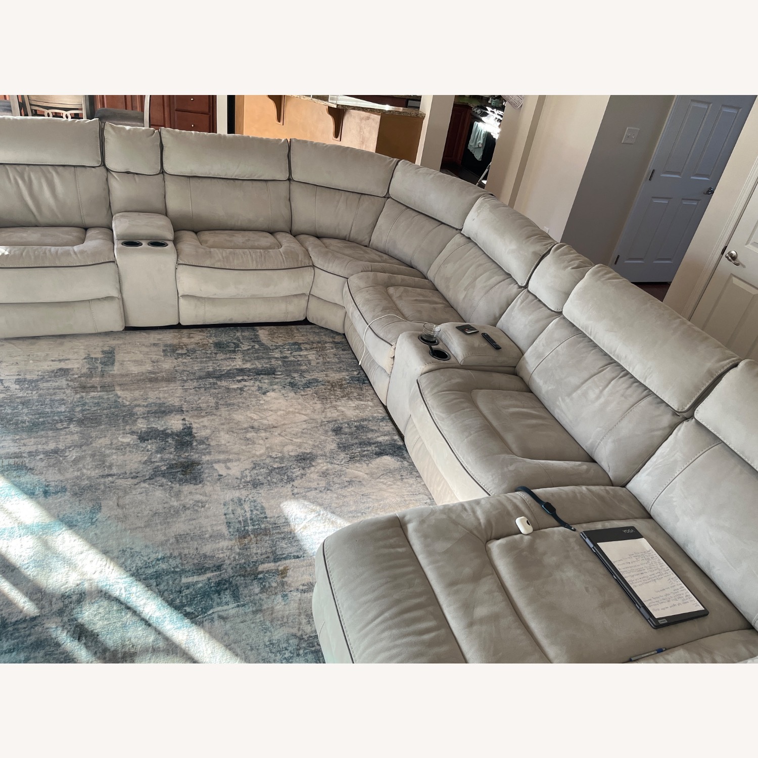 Bob's Discount Furniture Sectional Sofa - image-2