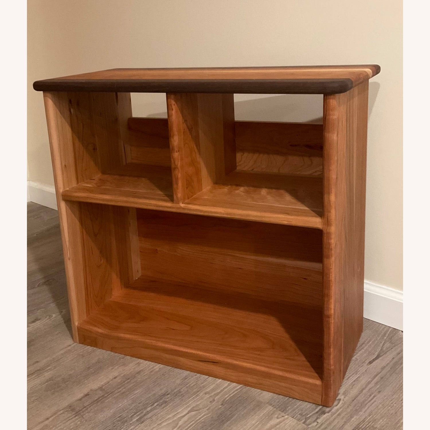 Solid Cherry with Walnut Accents Bookcase - image-2