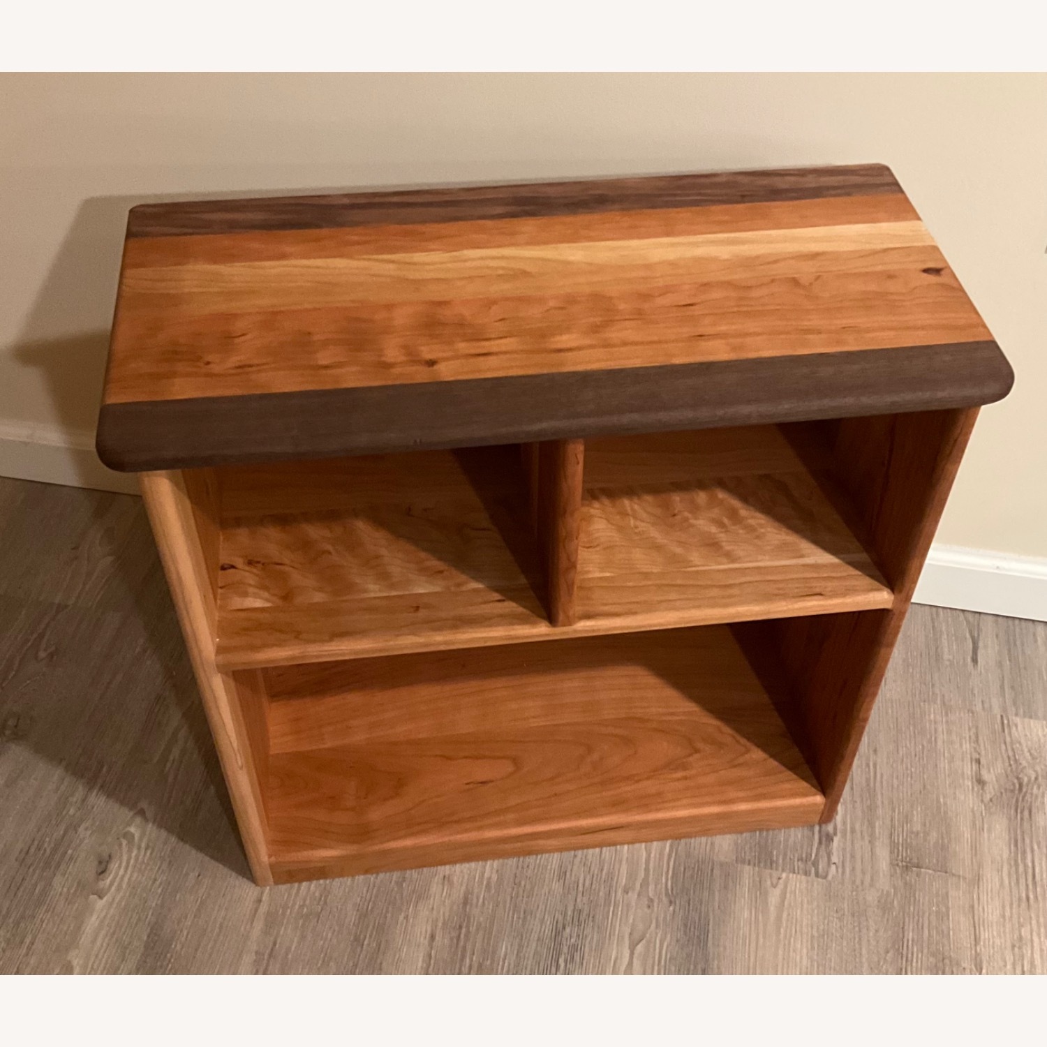 Solid Cherry with Walnut Accents Bookcase - image-3