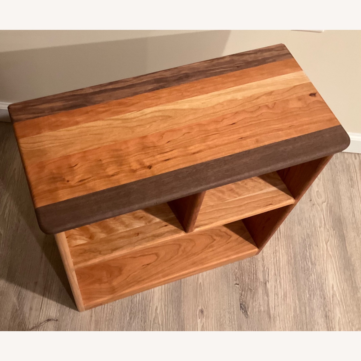 Solid Cherry with Walnut Accents Bookcase - image-10