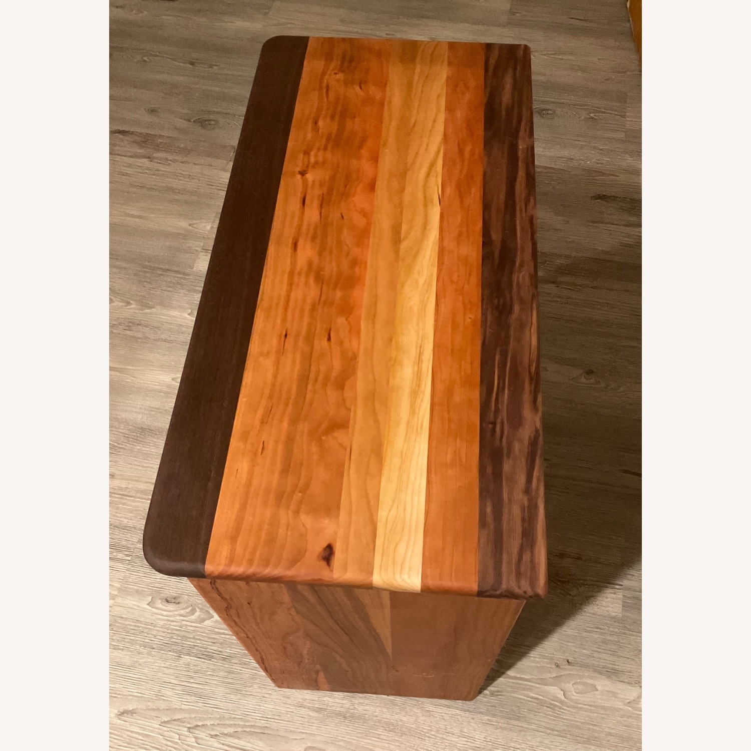 Solid Cherry with Walnut Accents Bookcase - image-8