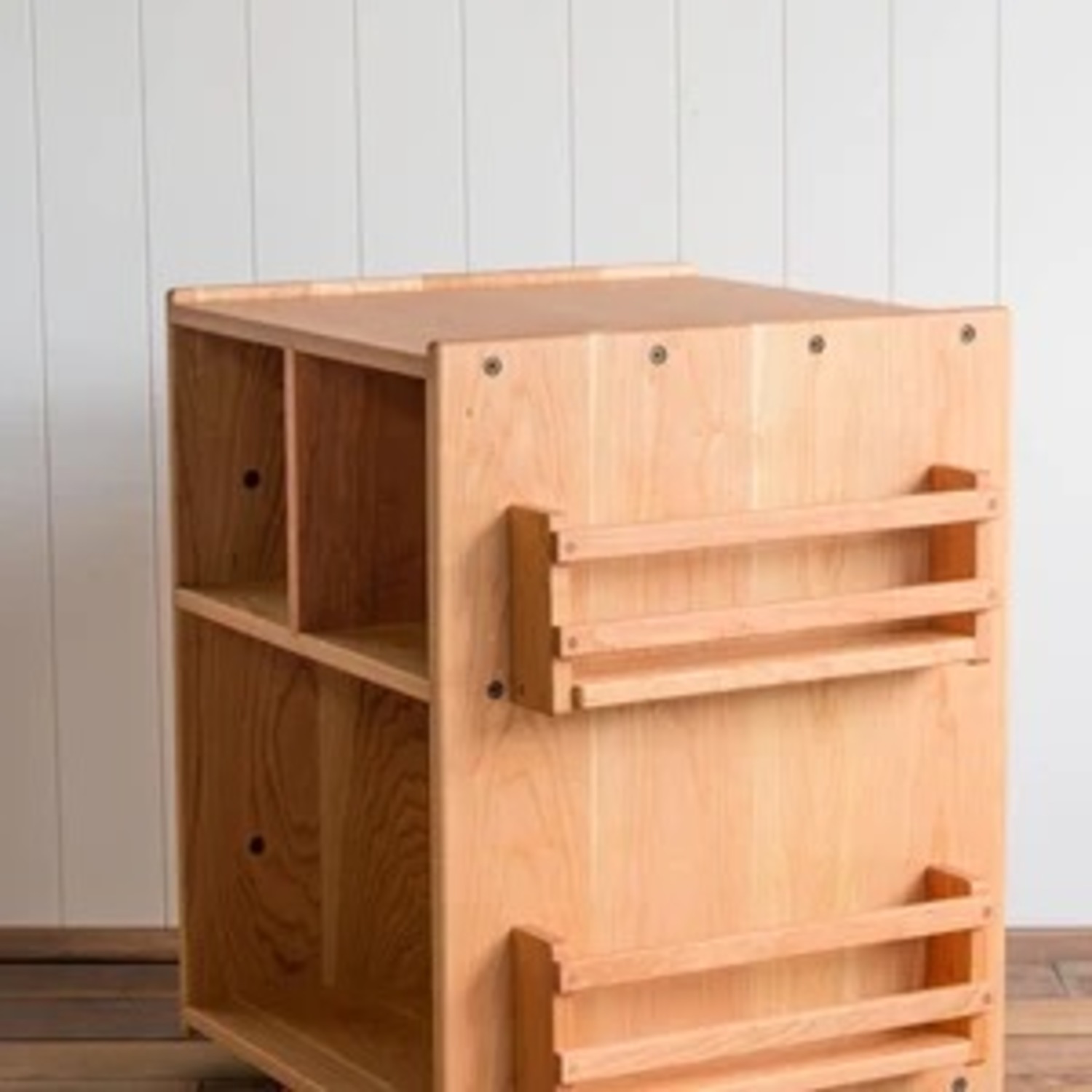 Solid Cherry Turning Bookshelf - image-1