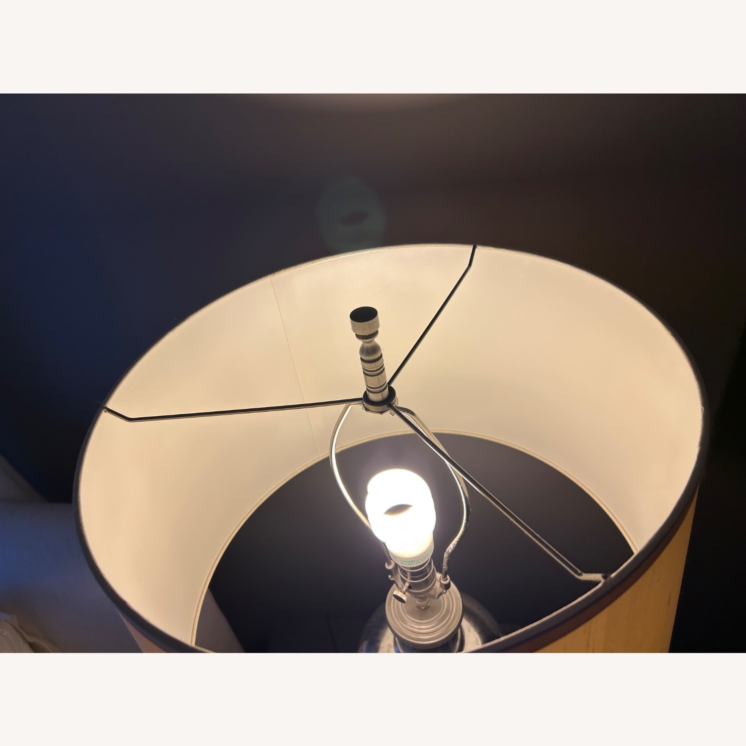 Restoration Hardware 19th C. Vintage Mercury Glass Medium Table Lamp - image-5