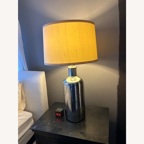 Used Restoration Hardware 19th C. Vintage Mercury Glass Medium Table Lamp for sale on AptDeco