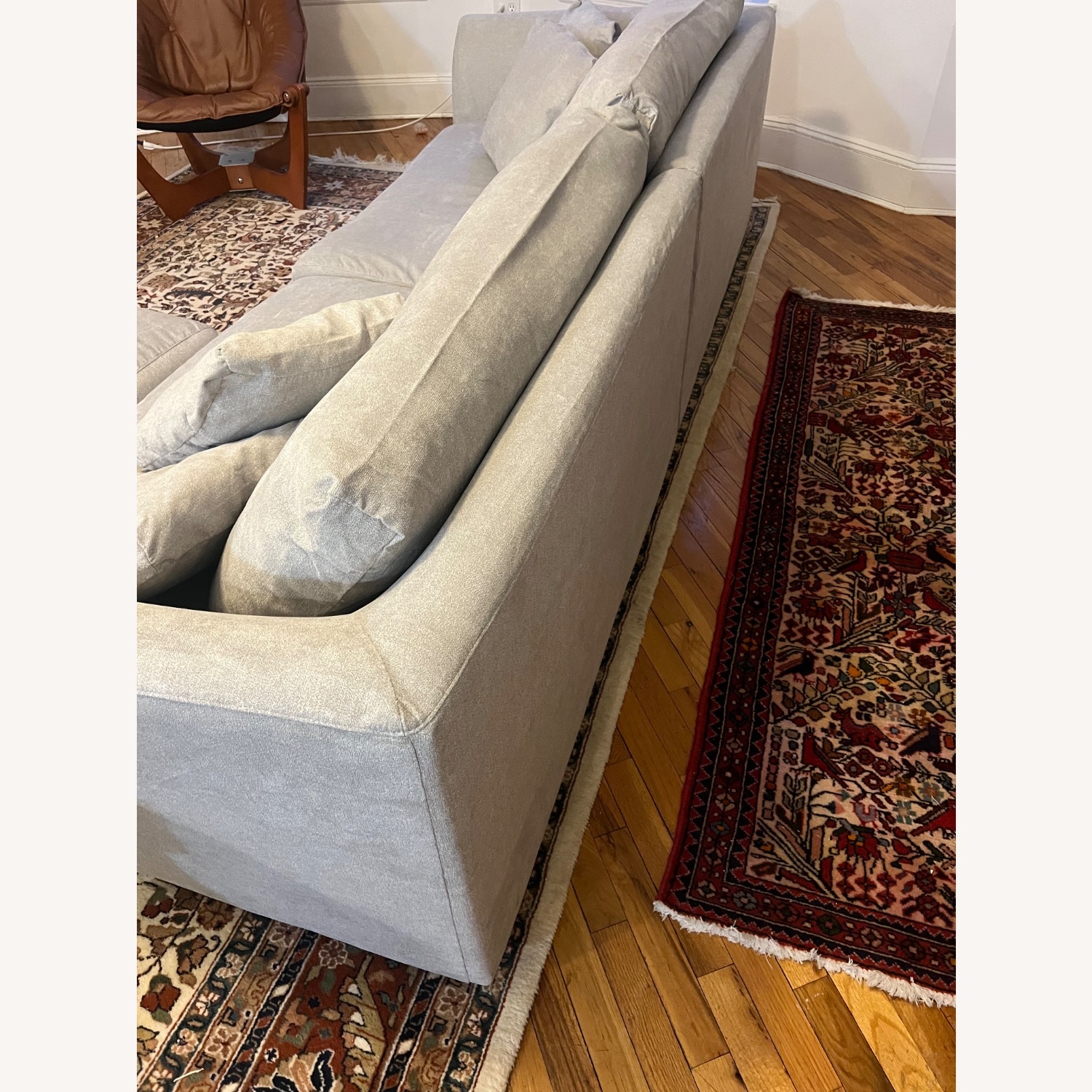 Feather Sofa + Ottoman - image-4