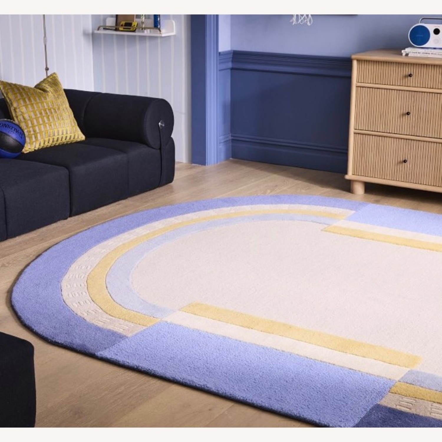 West Elm Kids Varsity Track Rug 8X10 - image-2