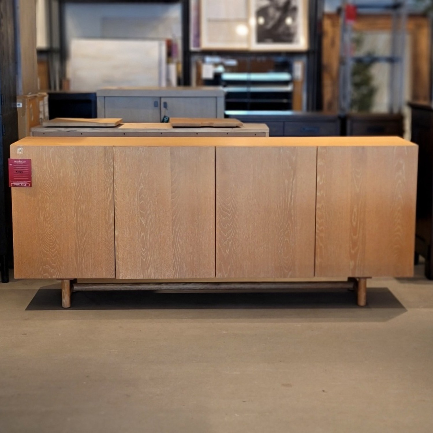 West Elm Modern Oak Buffet (72") - image-7