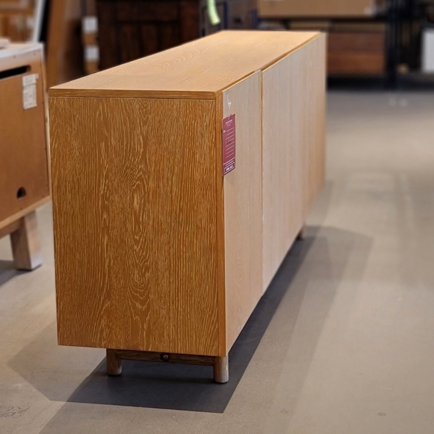 West Elm Modern Oak Buffet (72") - image-9