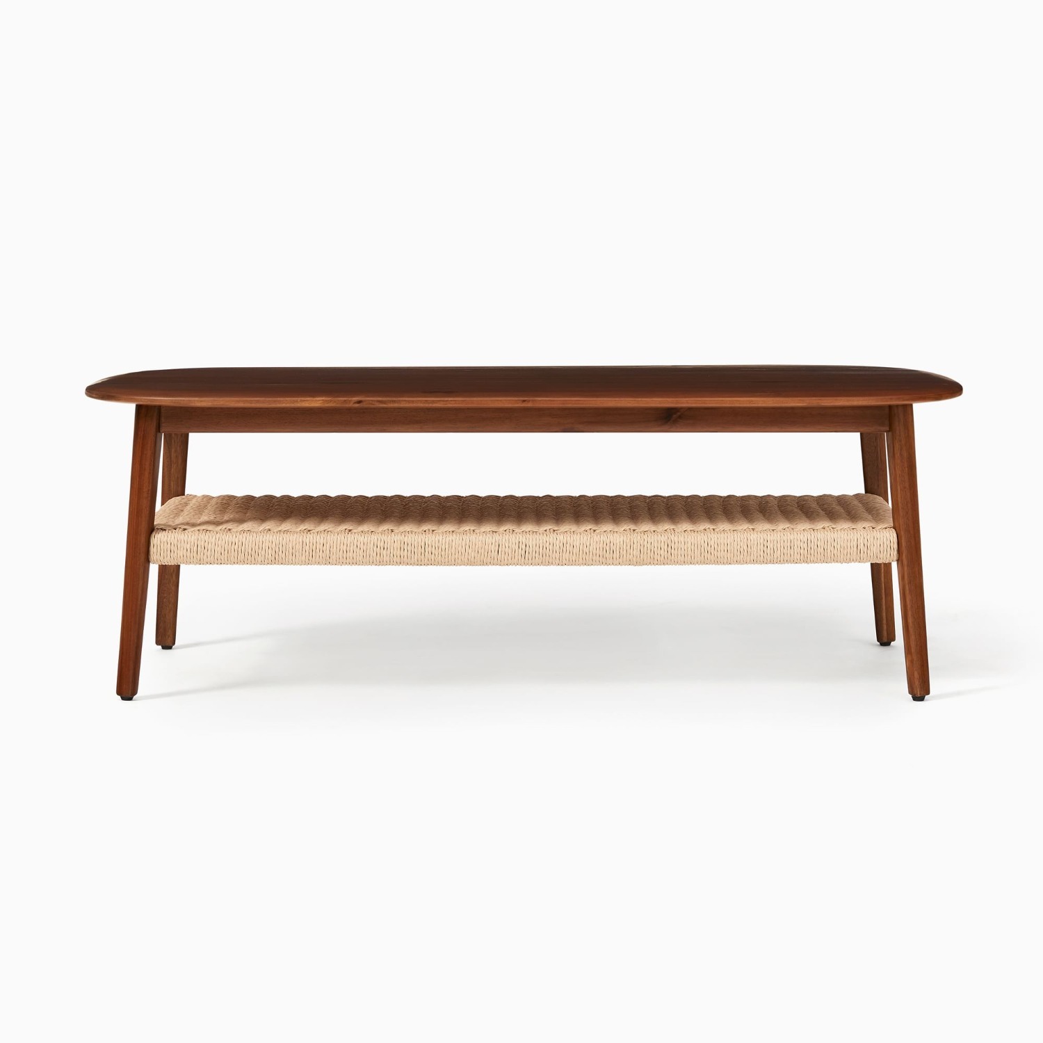 West Elm Chadwick Mid-Century Rectangle Coffee Table - image-3