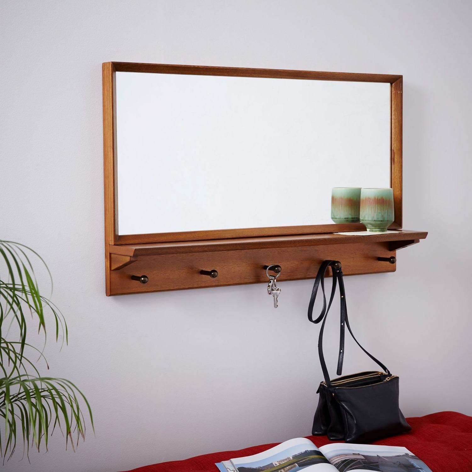 West Elm Mid-Century Entryway Wall Mirror - image-3