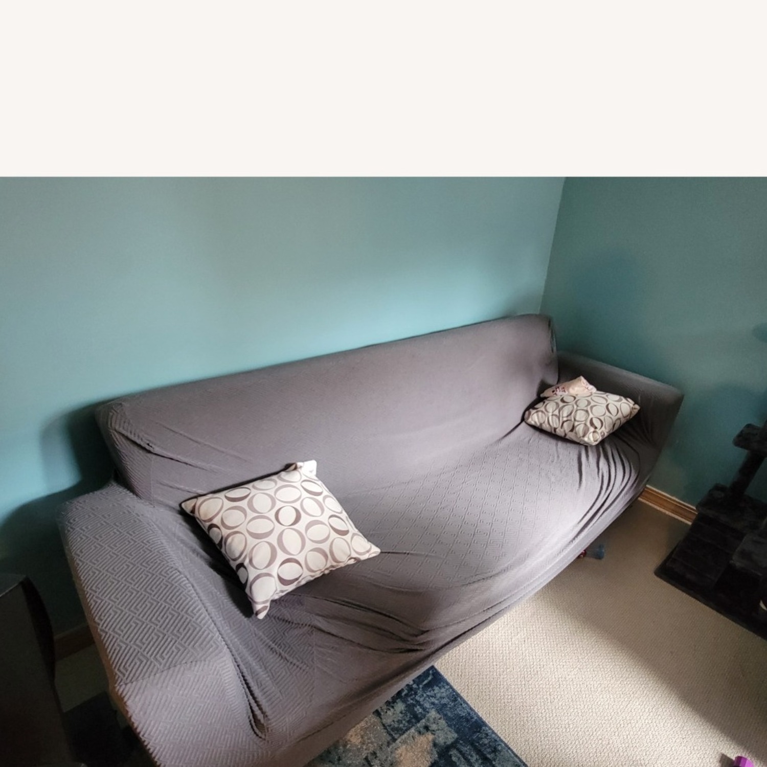 Huffman Koos Vision Gray Futon Sofa - image-2