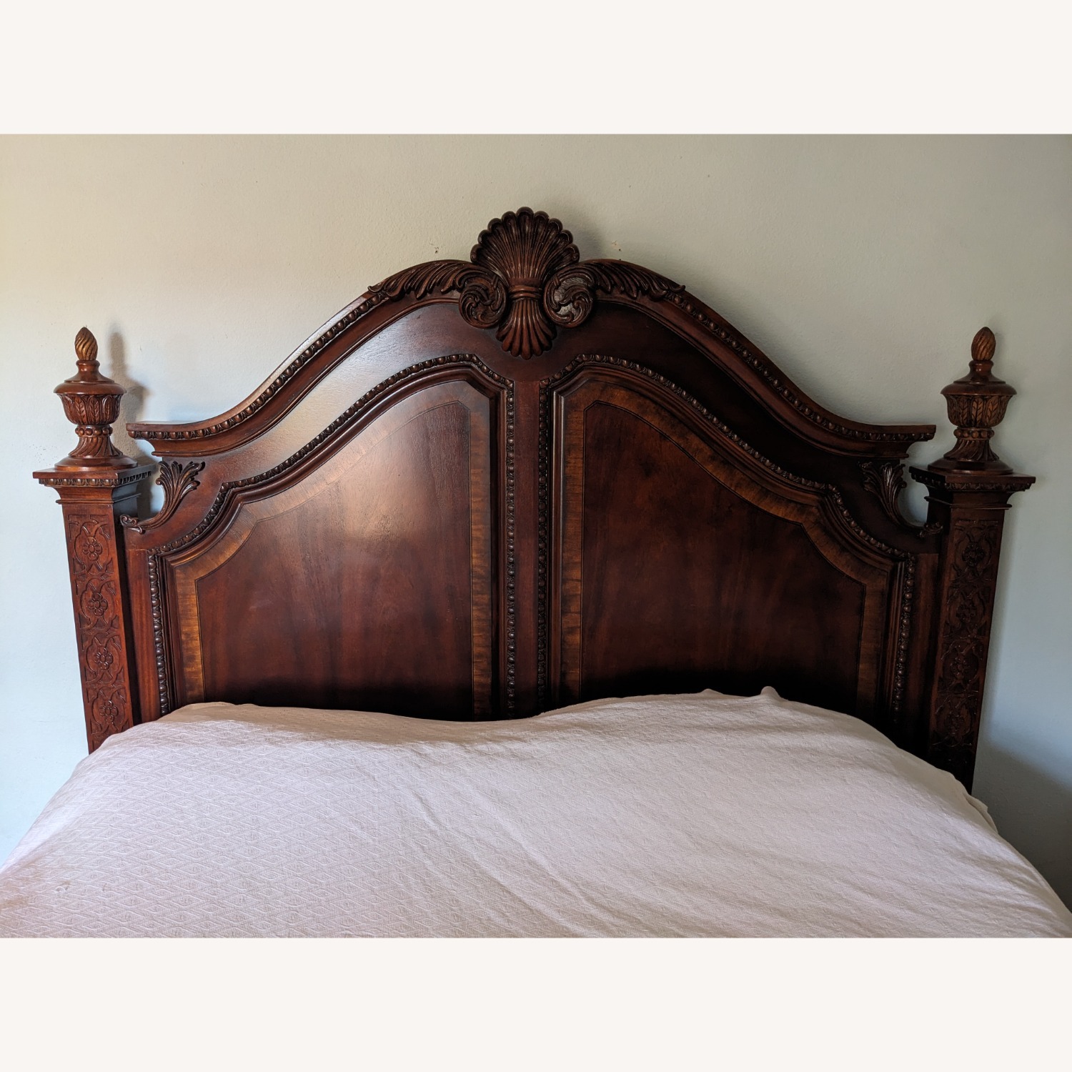 Neiman Marcus California King Solid Wood Ornate - image-4