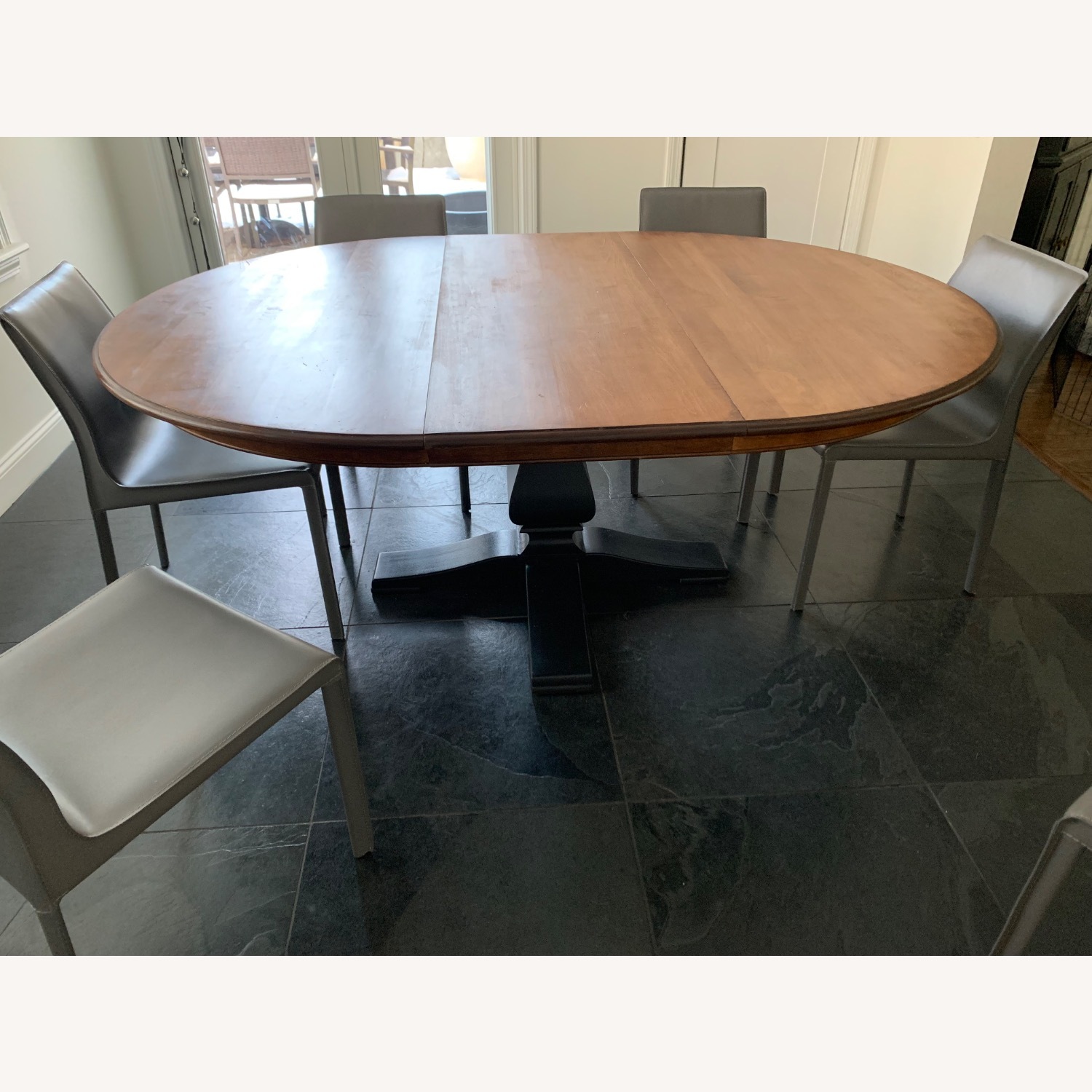 Ethan Allen Cameron Dining Table 54” -74” Round - image-1