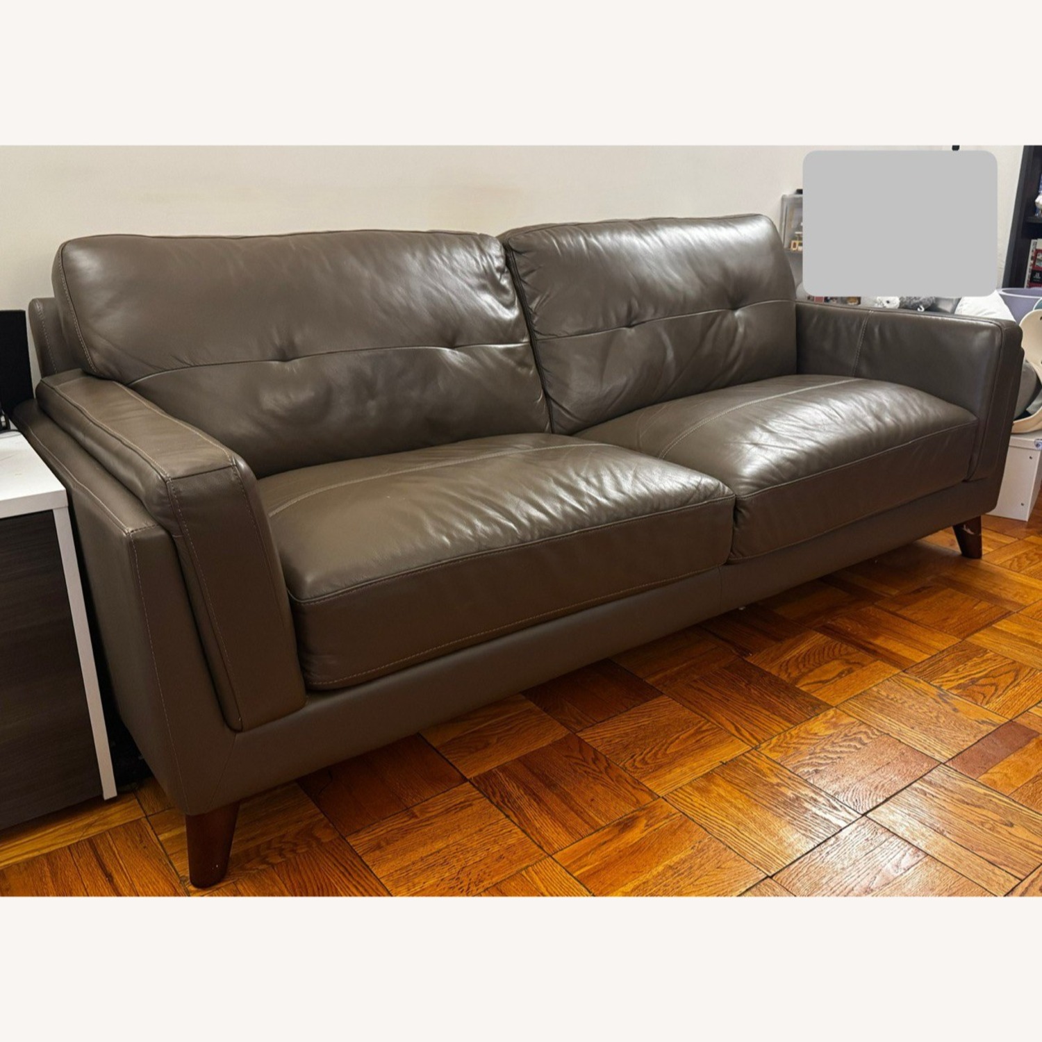 Costsco Monterey Top Grain Leather Sofa - image-0