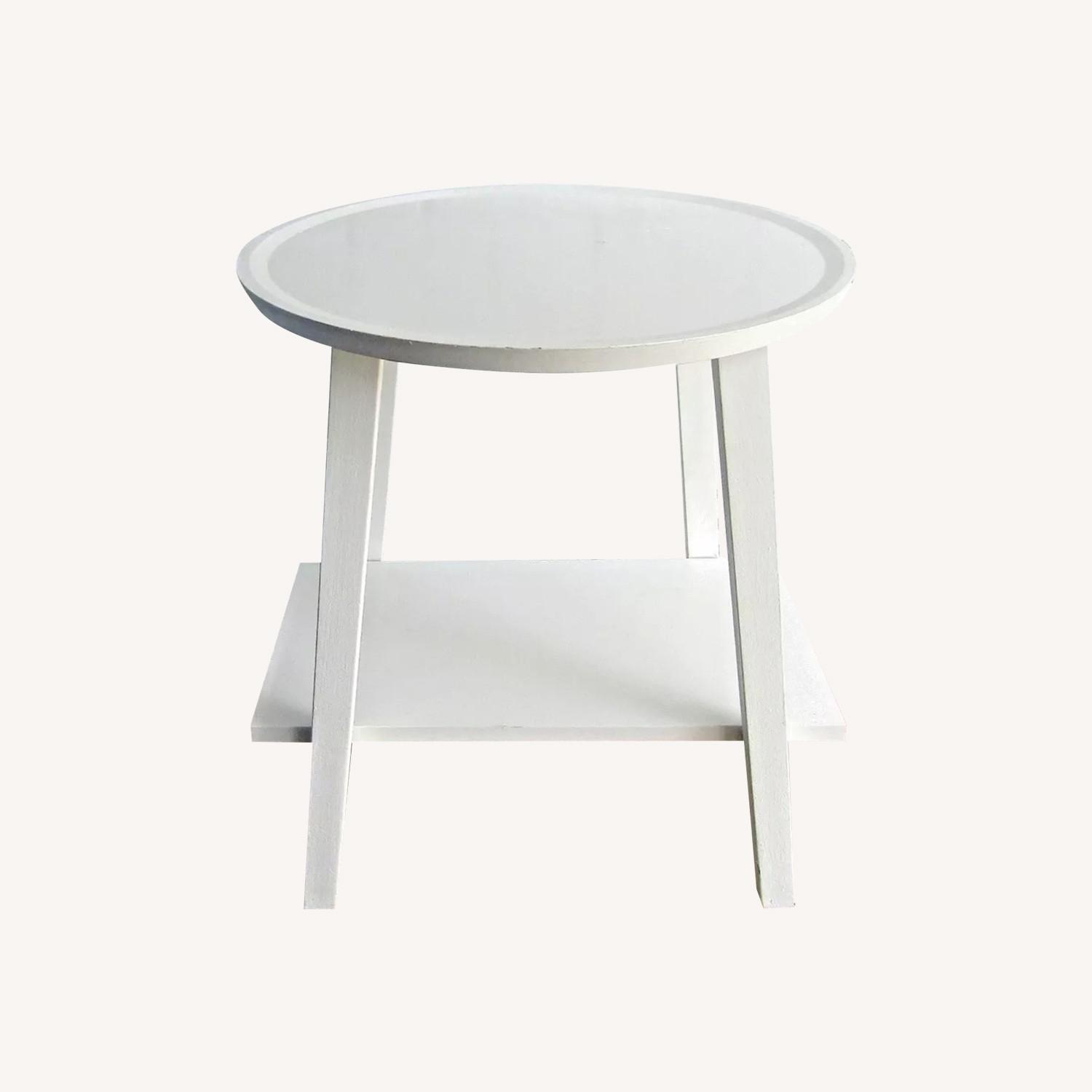 Italian Wood Side Table Asnago Umberto - image-0