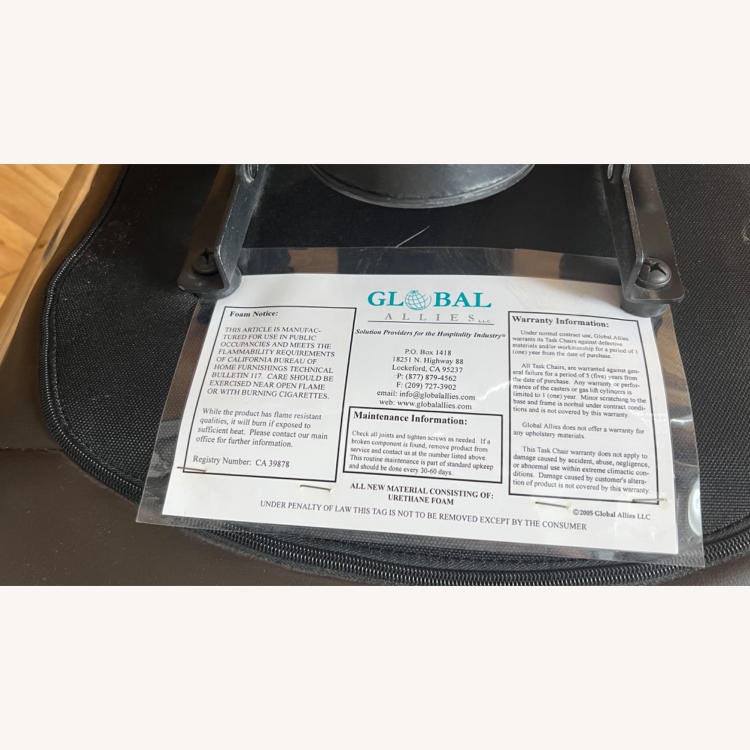 Global Furniture 2 Office Task Chairs - image-11