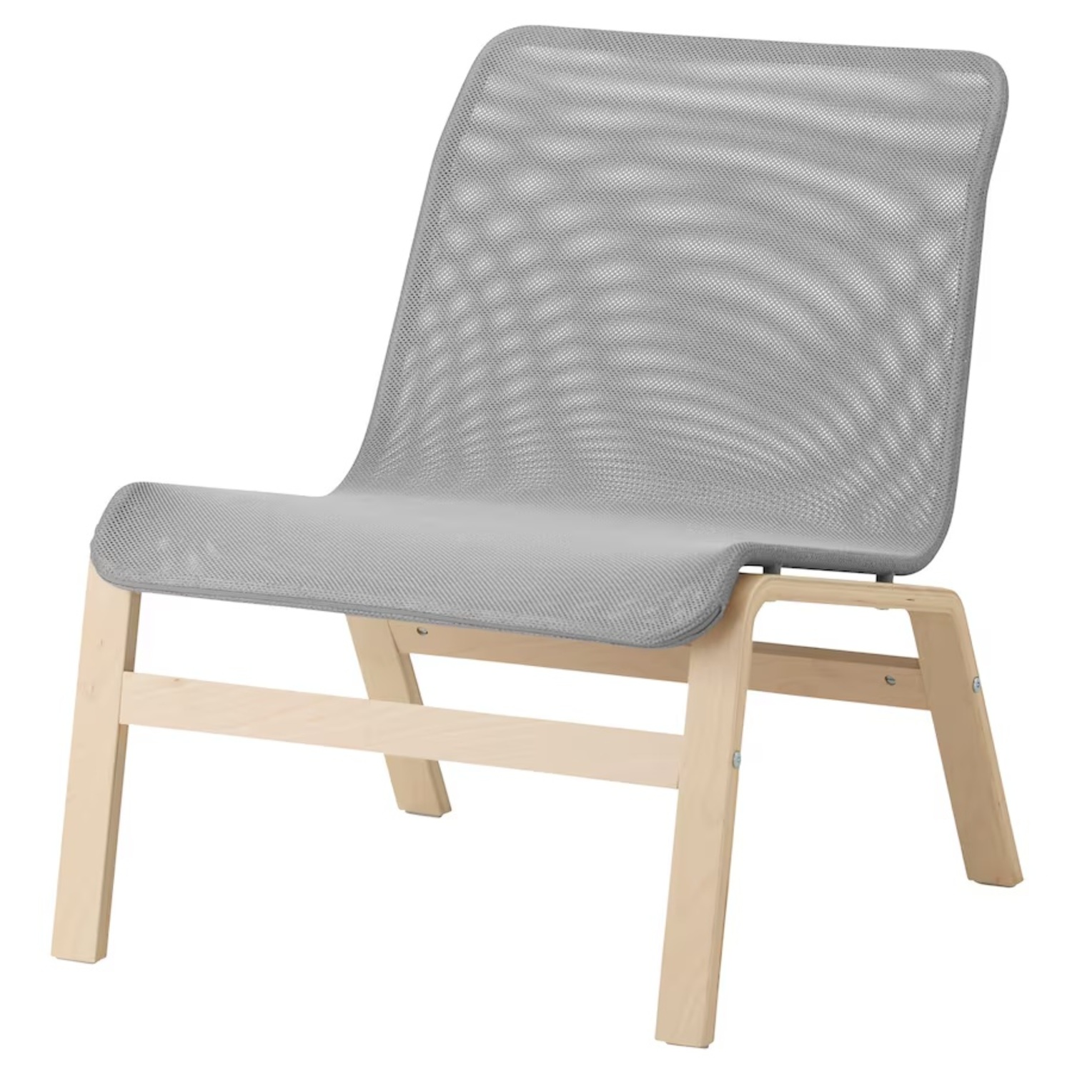 IKEA NOLMYRA Easy Chair Birch Veneer Grey - image-10