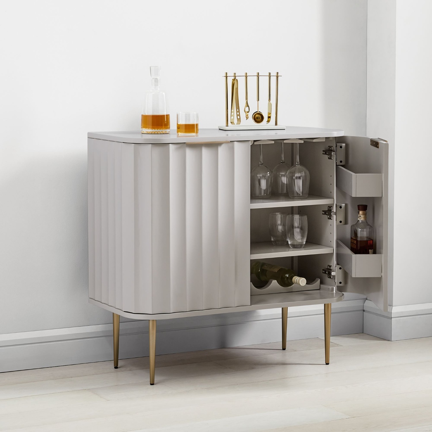 West Elm Vivien Bar Cabinet (36") - image-3