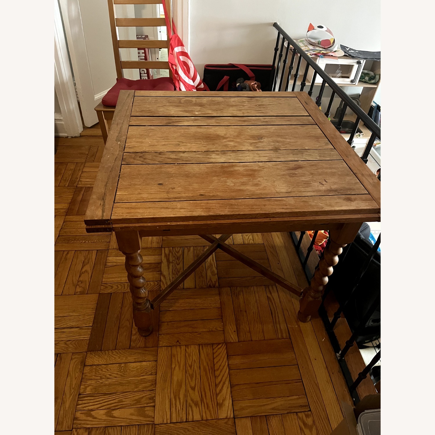 Antique Expanding English Pub Table - image-6