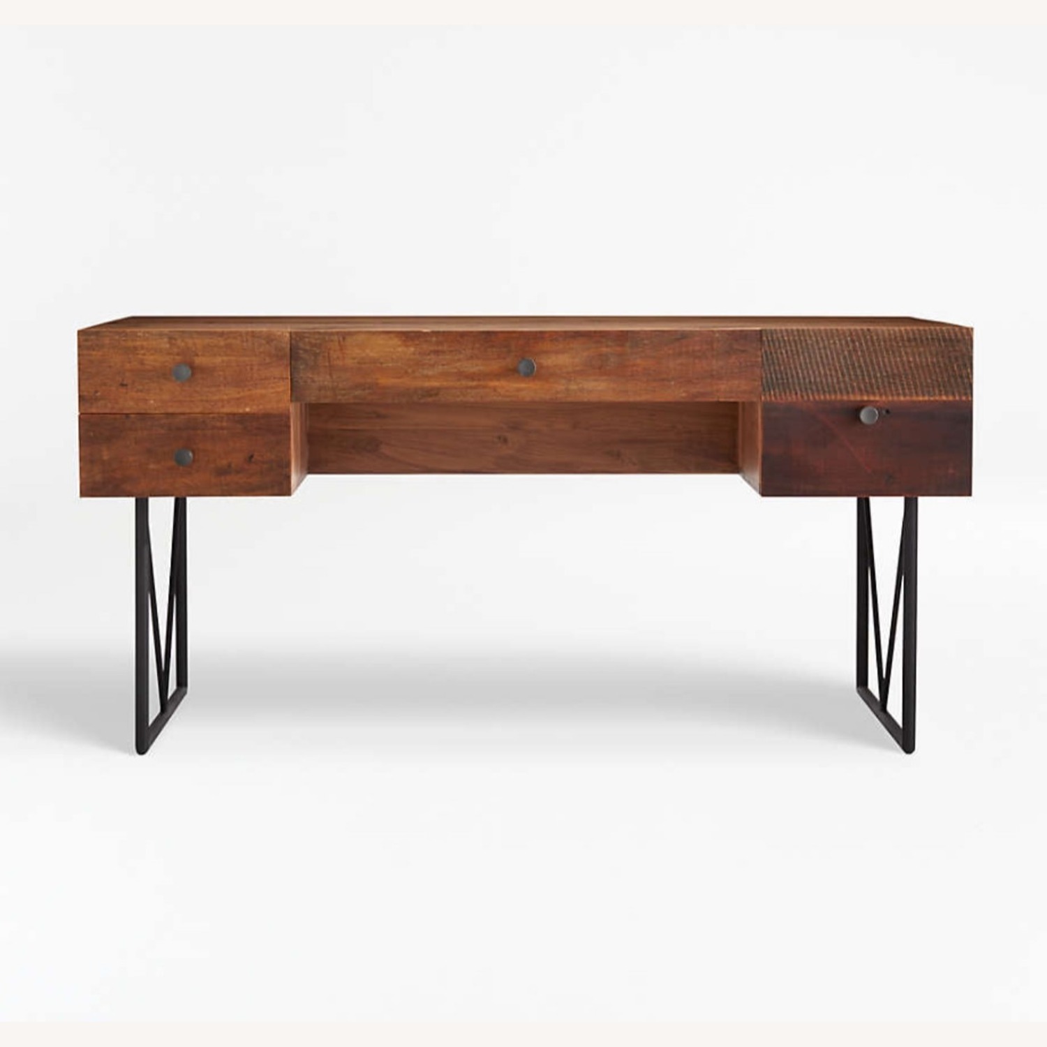 Crate & Barrel Atwood Reclaimed Wood Desk - image-1