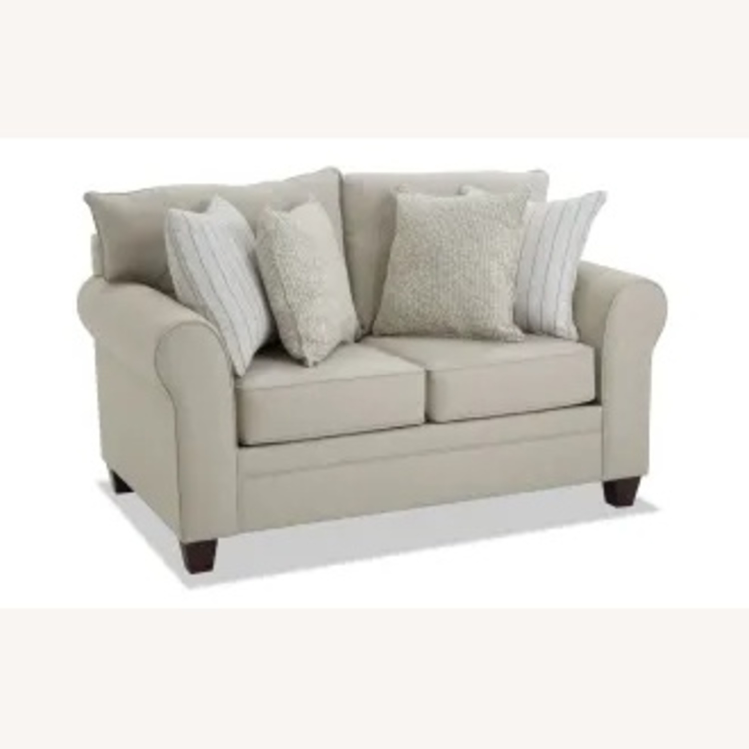 Bob's Discount Furniture Laurel Gray Loveseat - image-4