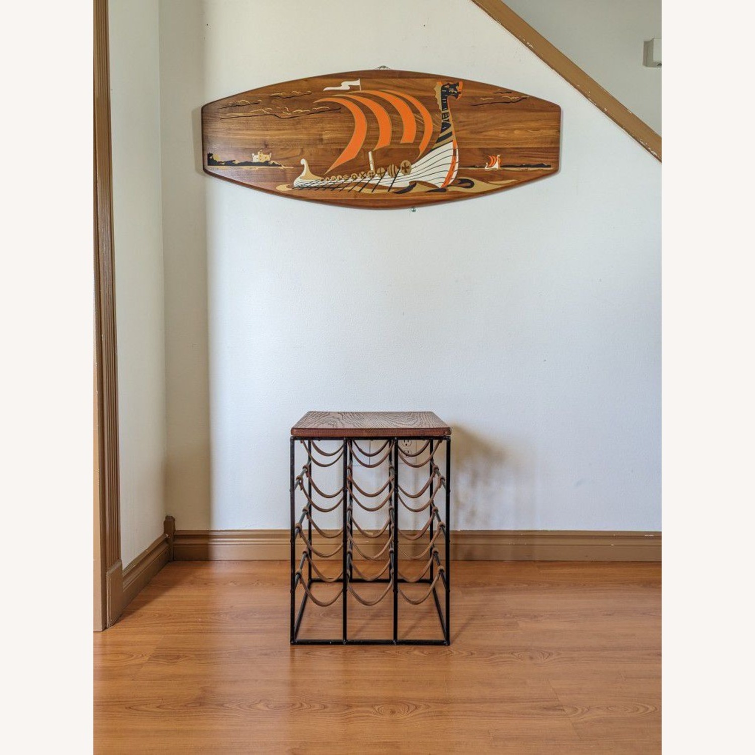 MCM Arthur Umanoff Wine Rack End Table - image-2