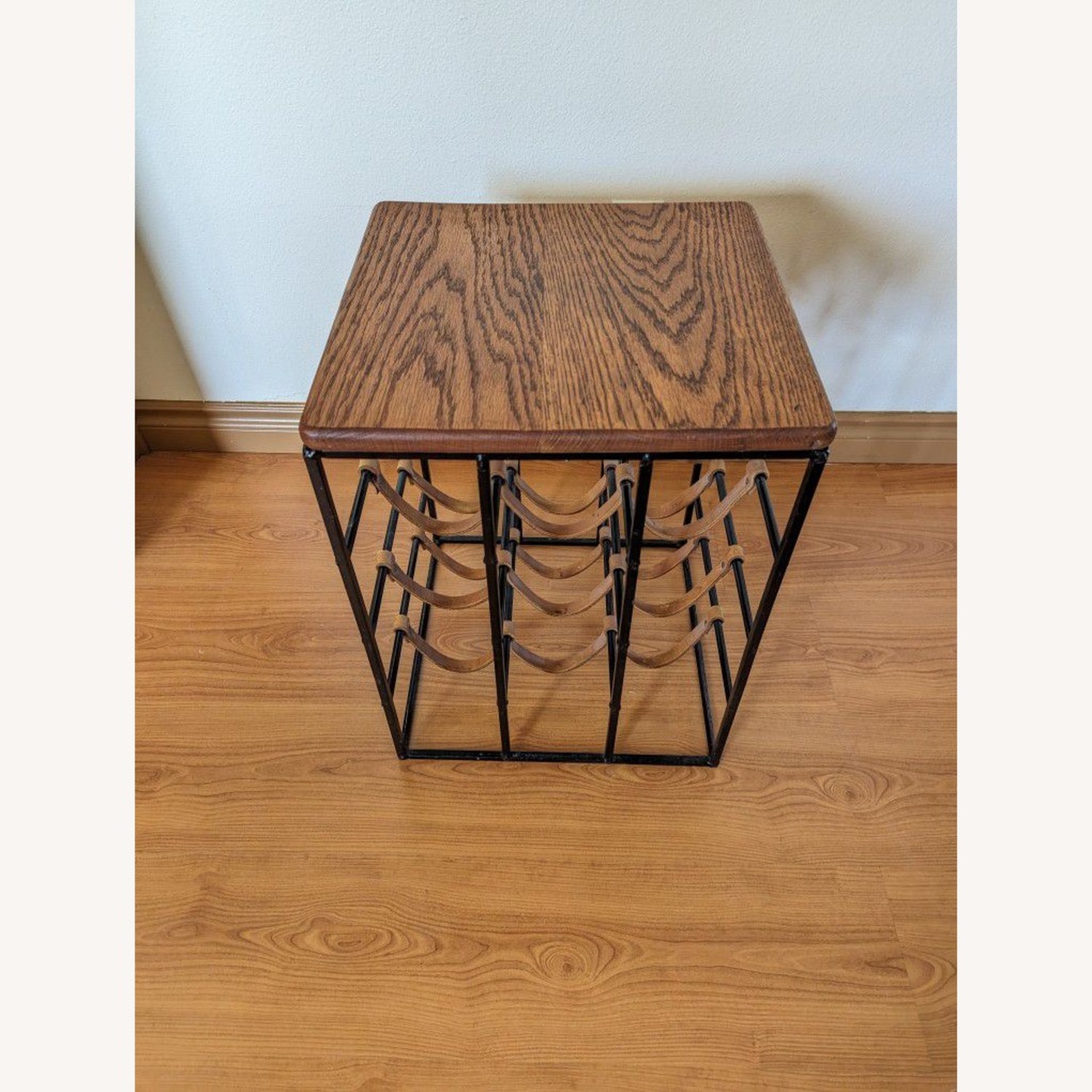MCM Arthur Umanoff Wine Rack End Table - image-5