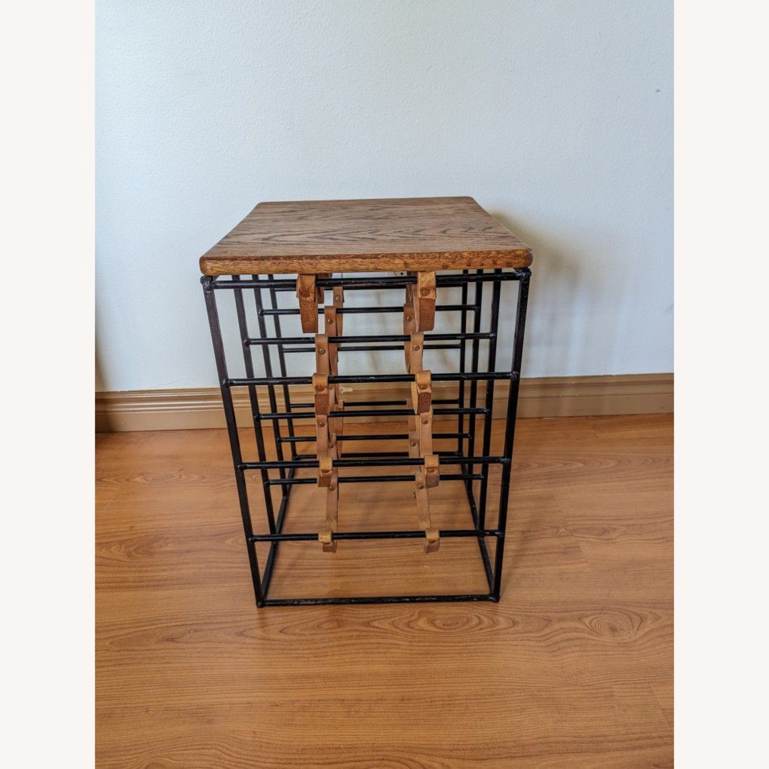 MCM Arthur Umanoff Wine Rack End Table - image-3