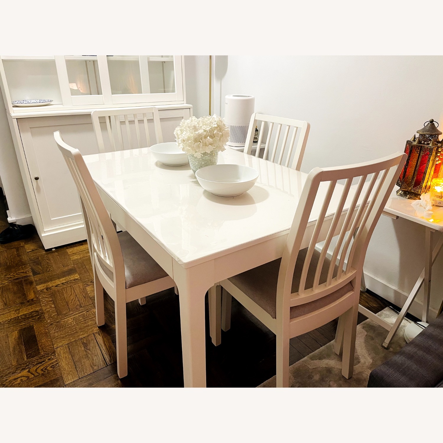 IKEA EKEDALEN Extendable Dining Table & 4 Chairs - image-2