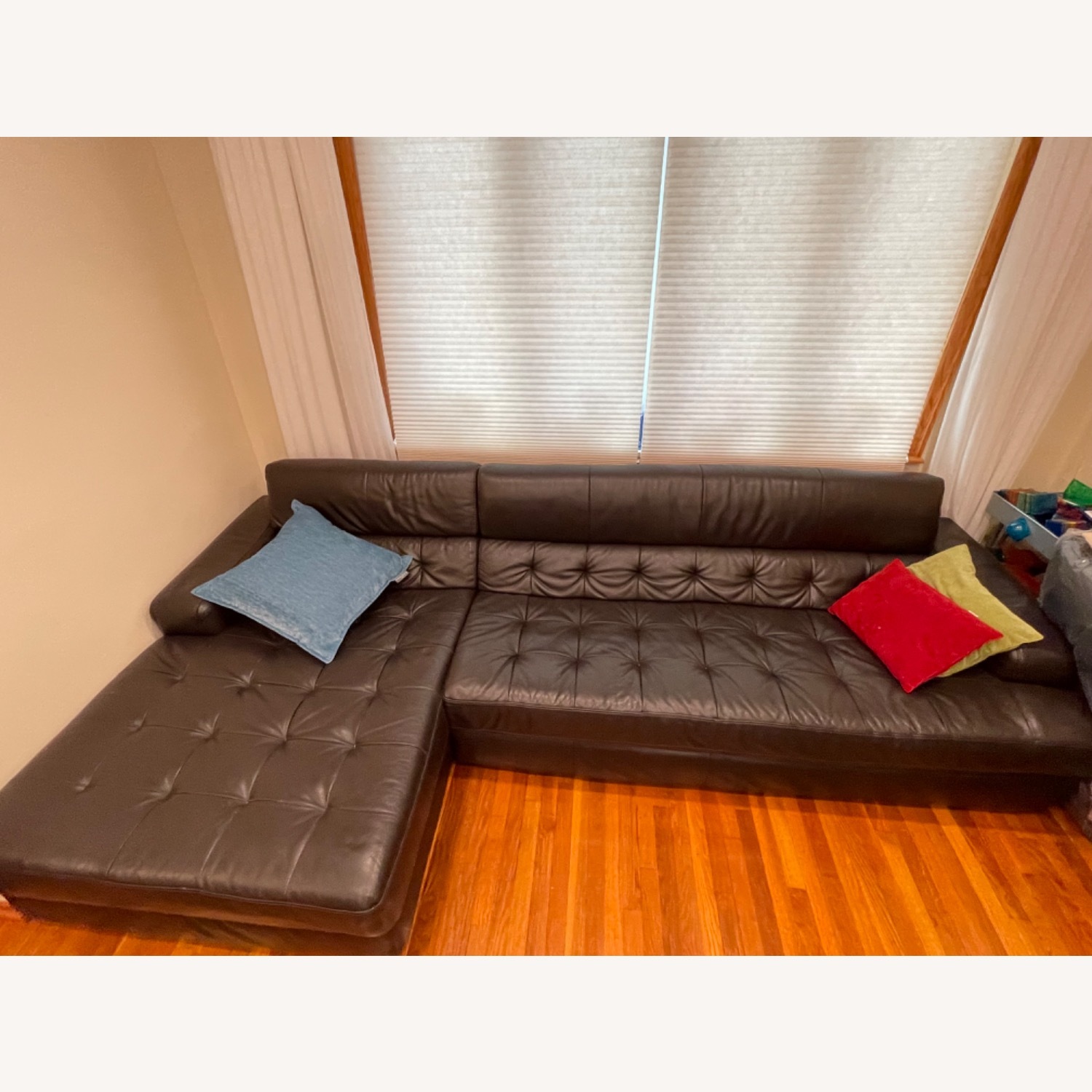 Natuzzi Editions Leather Sectional - image-1