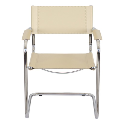 Used Mart Stam Bonded Leather Cantilever Armchair for sale on AptDeco