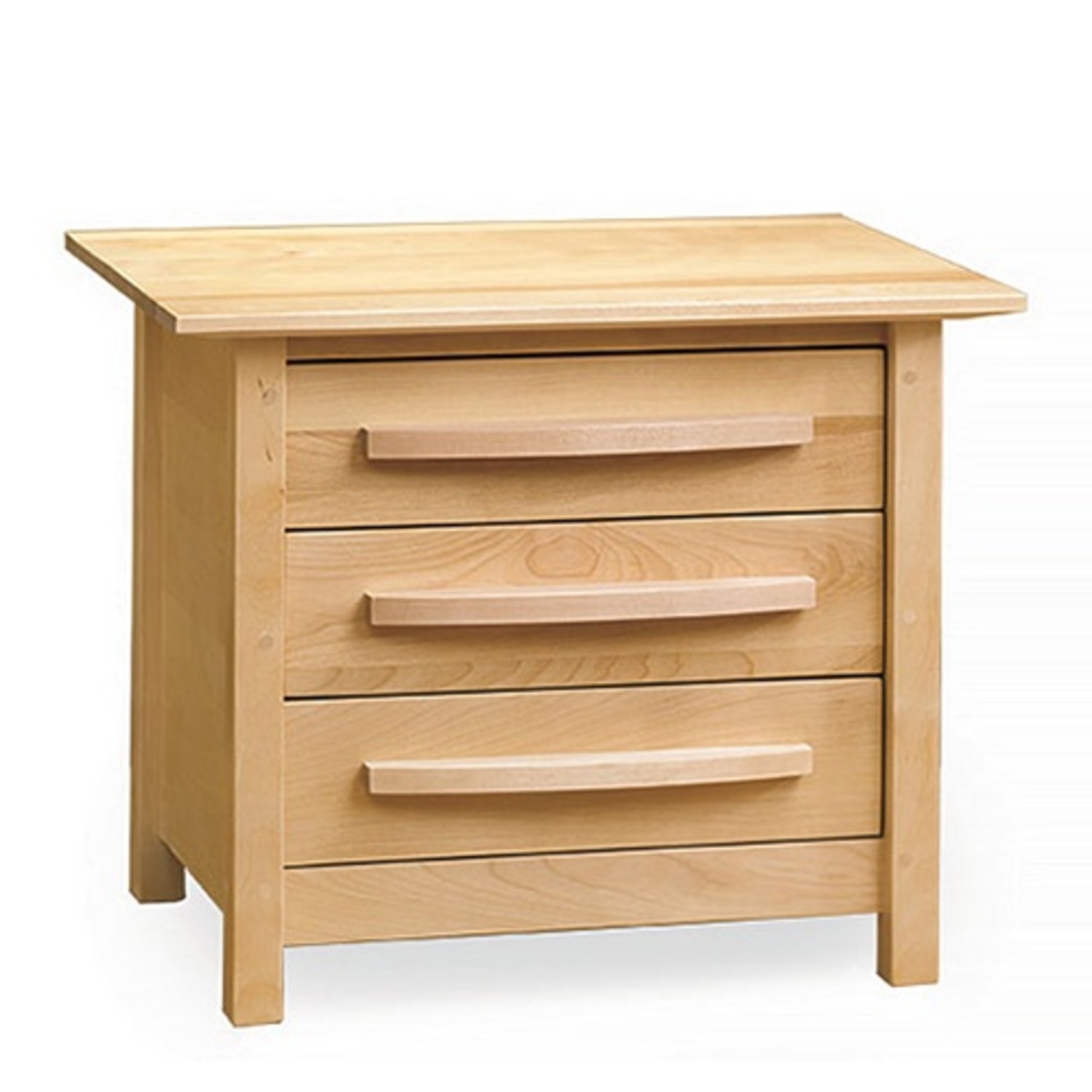 Pompanoosuc Grafton Mills 3-drawer Nightstand  - image-4