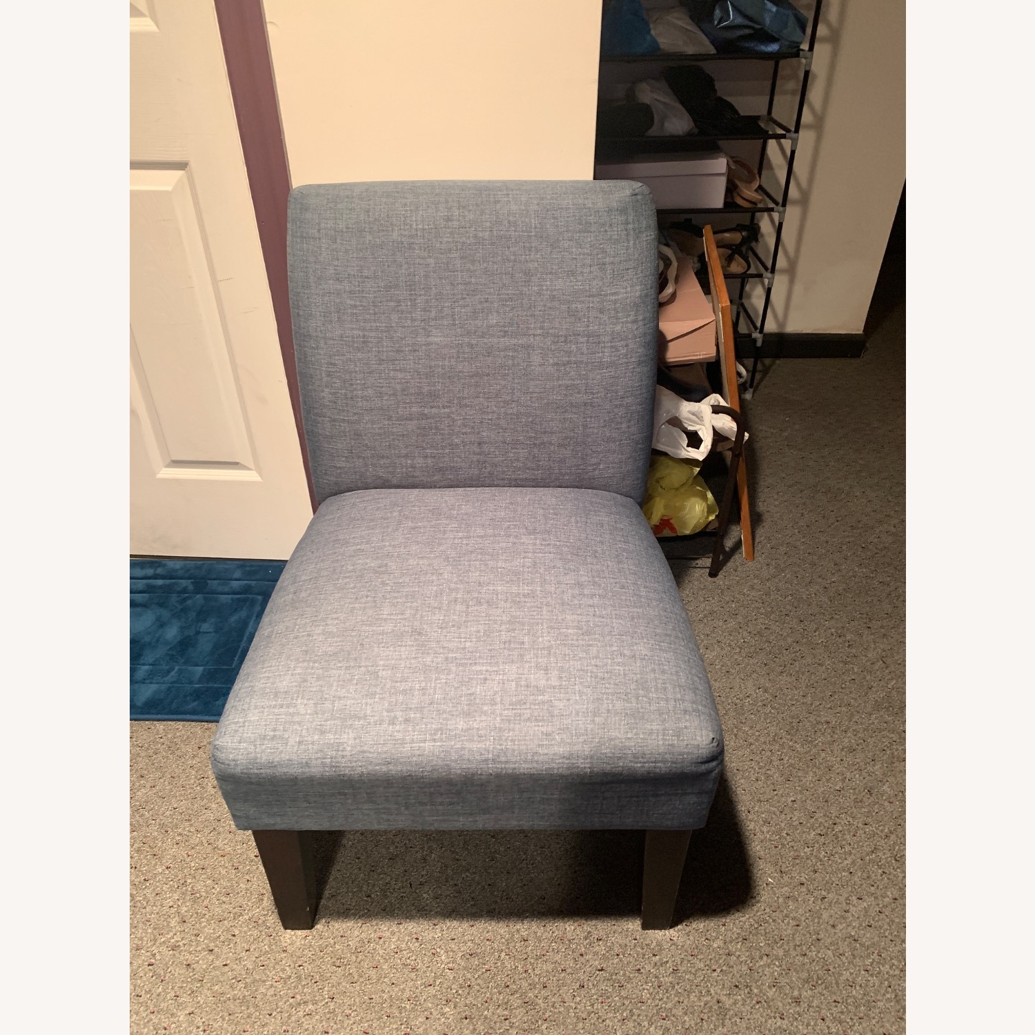Slipper Chair Blue - image-1