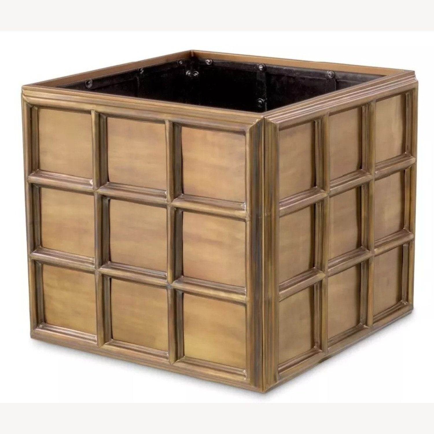  Eichholtz Grid Outdoor Planter 31" x 31" x 28" - image-3