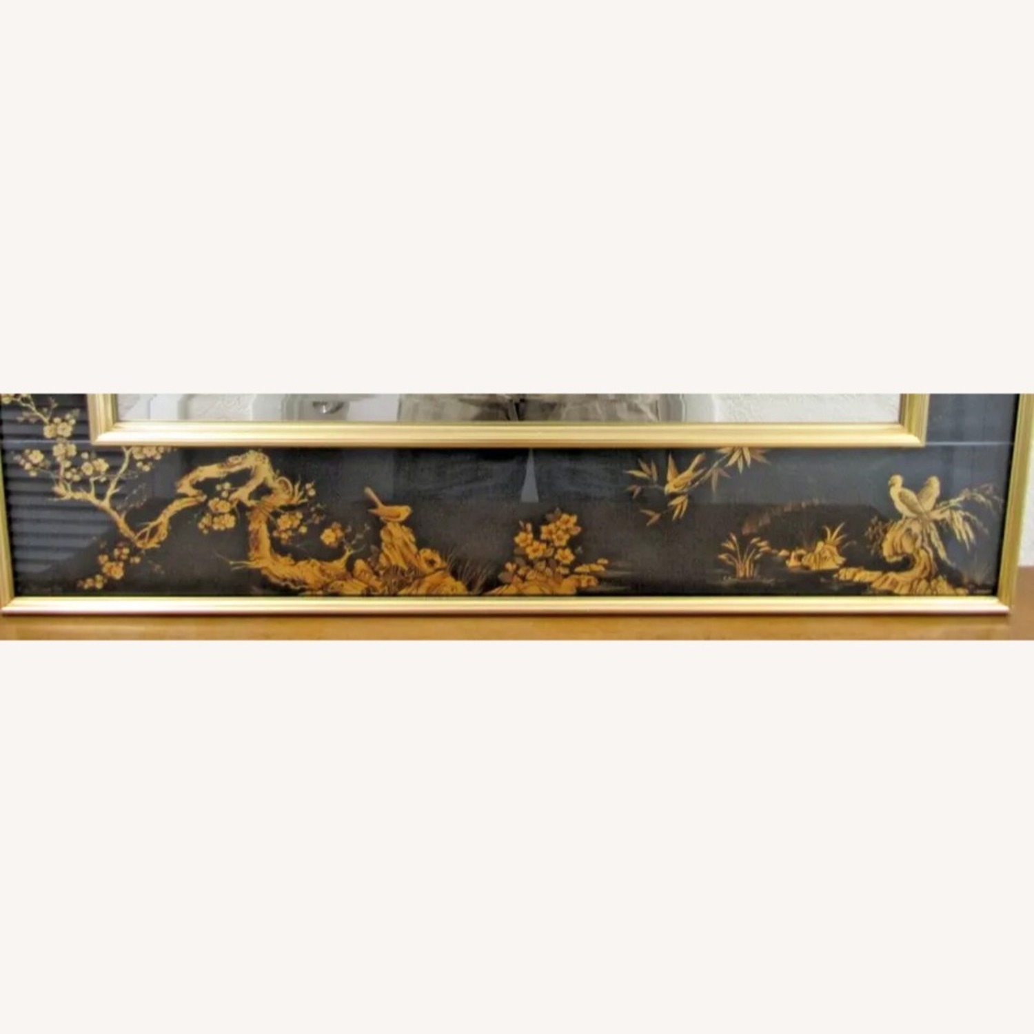 La Barge Reverse Glass Chinoiserie Mirror - image-6