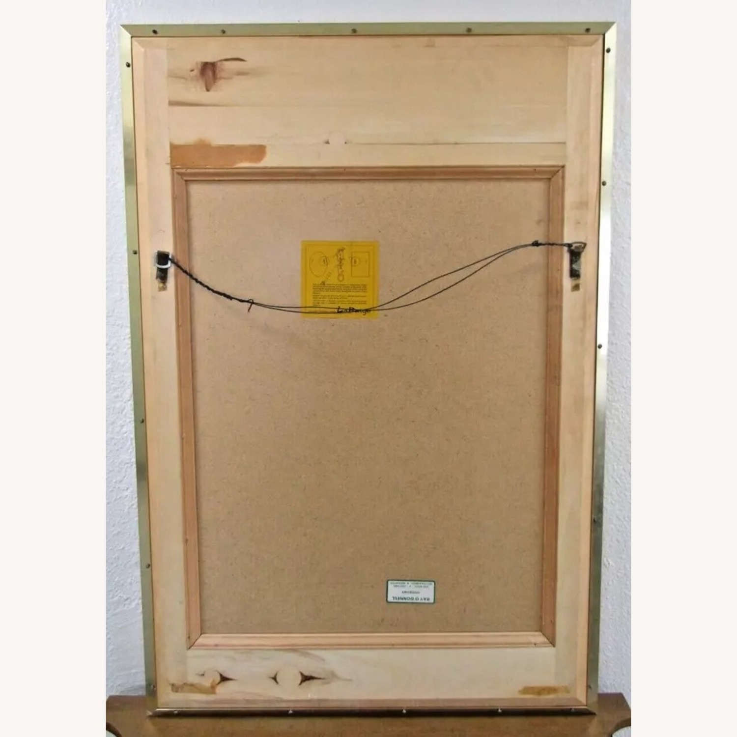 La Barge Reverse Glass Chinoiserie Mirror - image-11