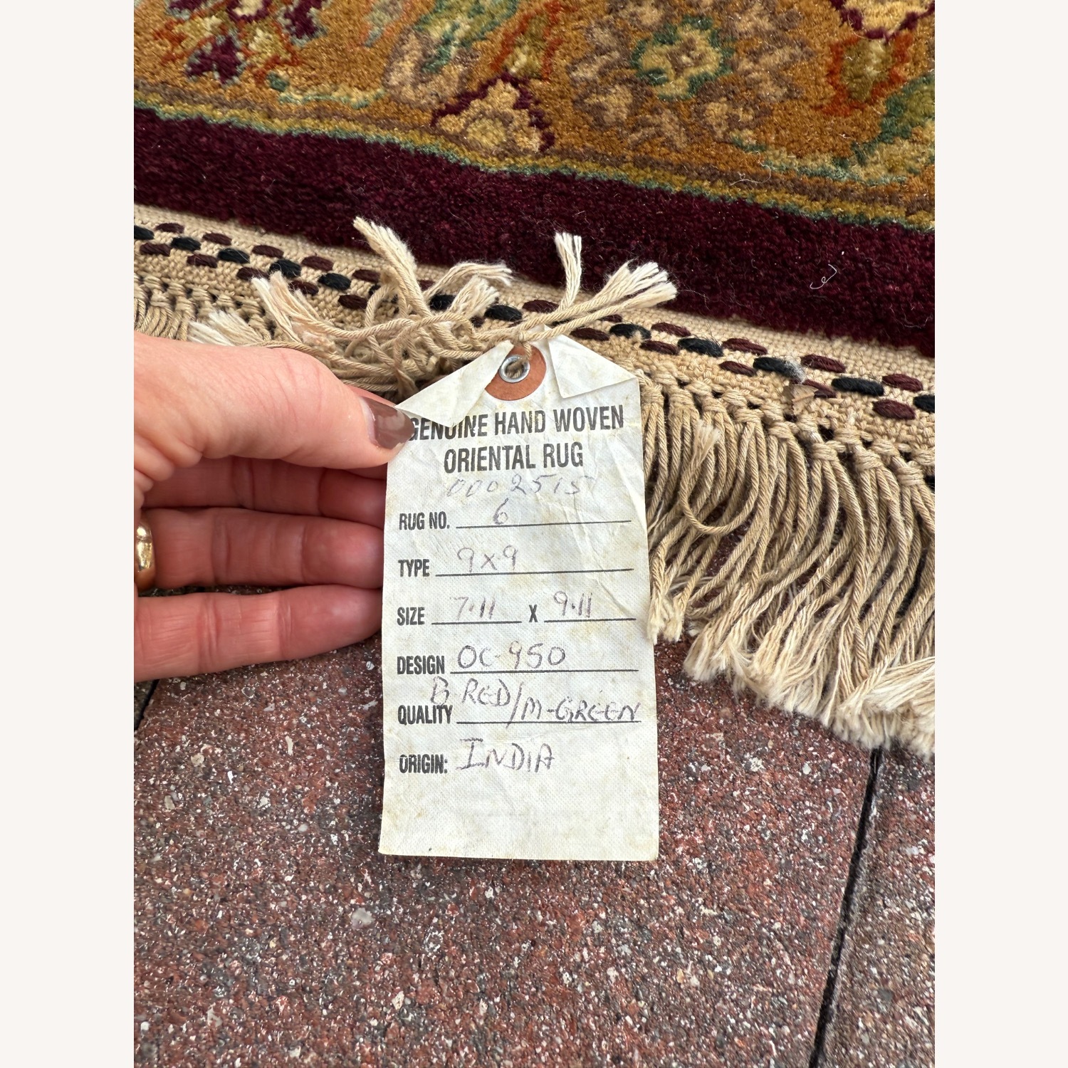 Karastan Samovar Indian Rug 9X12 - image-1