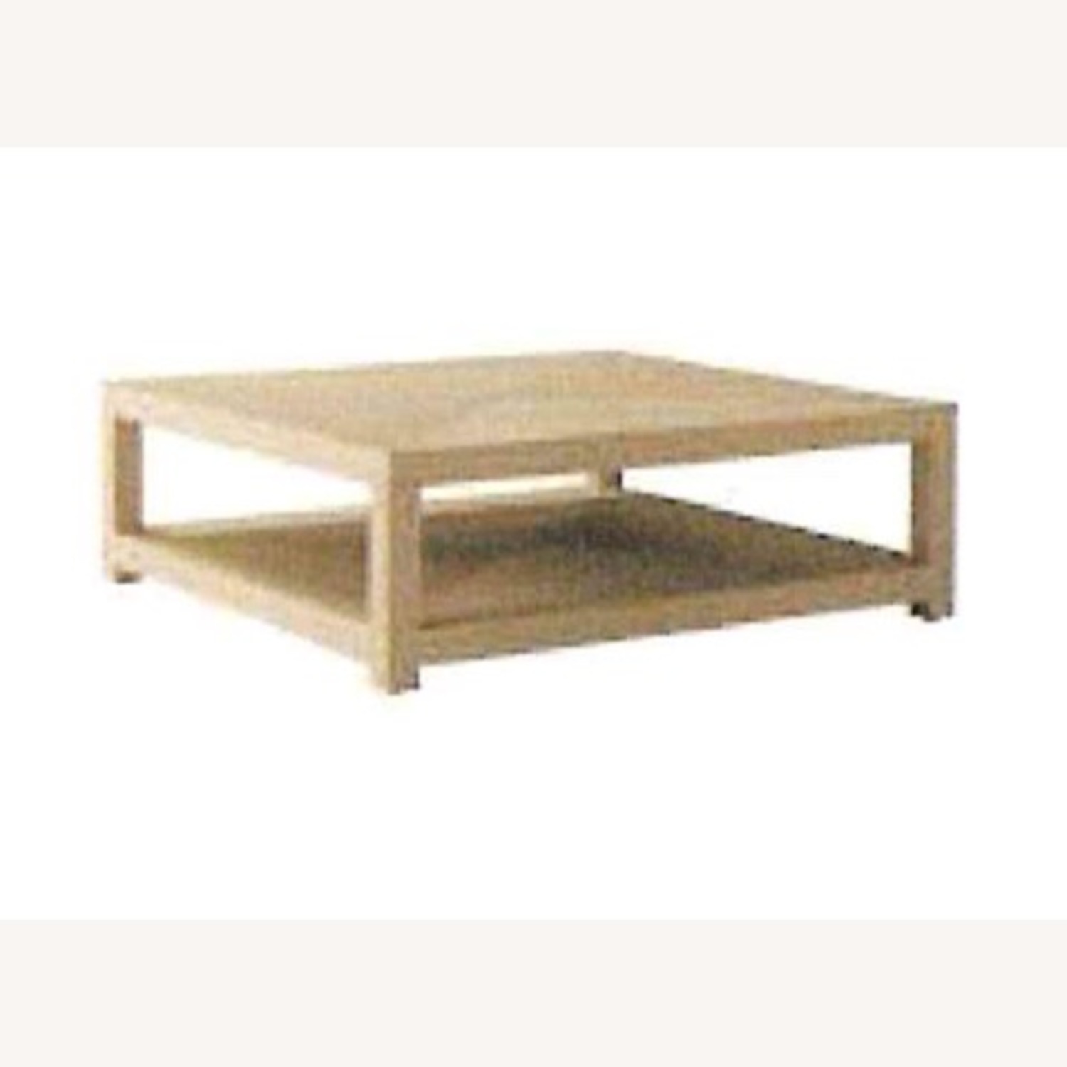 Serena & Lily Blake Raffia Square Coffee Table - image-3