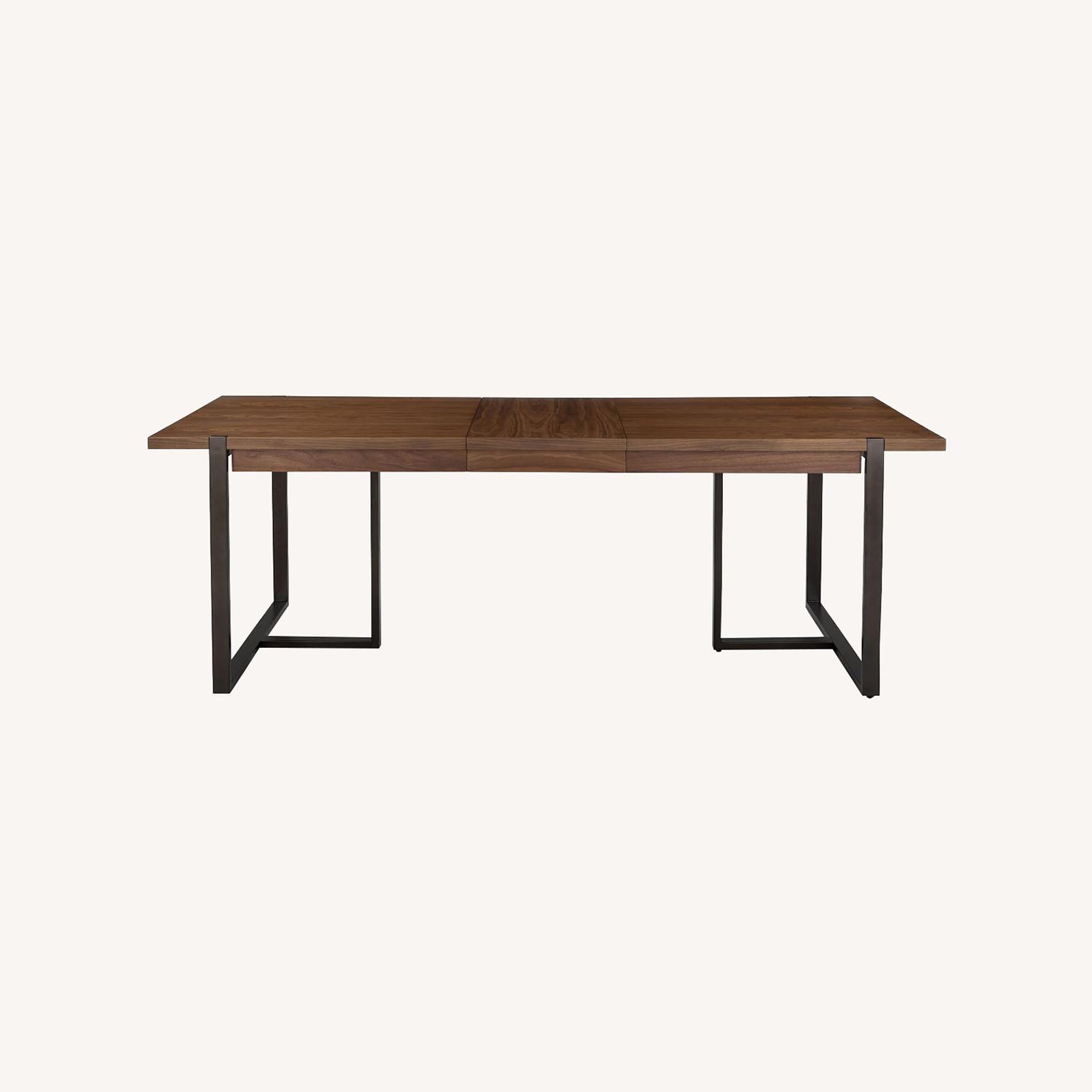 Article Oscuro Black Dining Table with Gold Legs - image-0