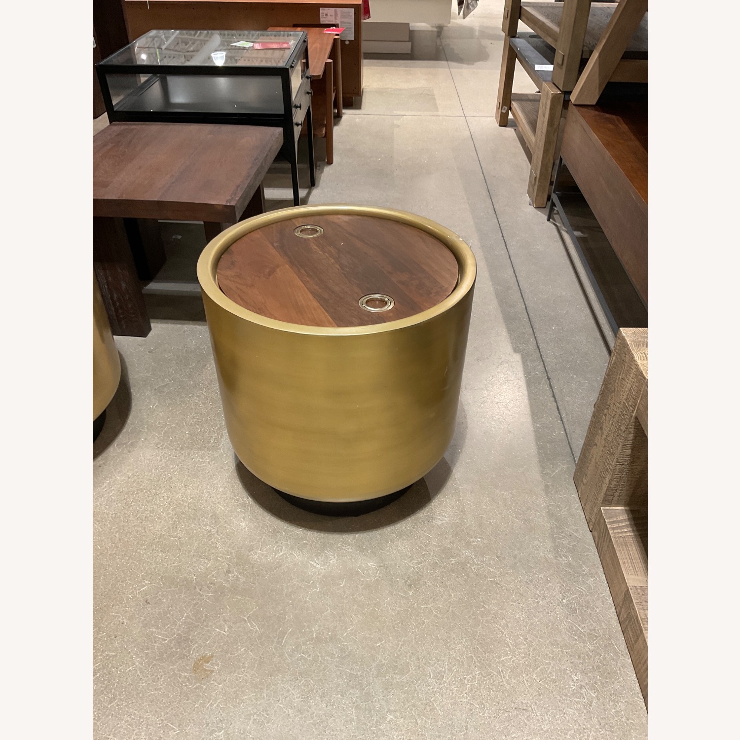 West Elm Drum Storage Side Table (20") - image-4
