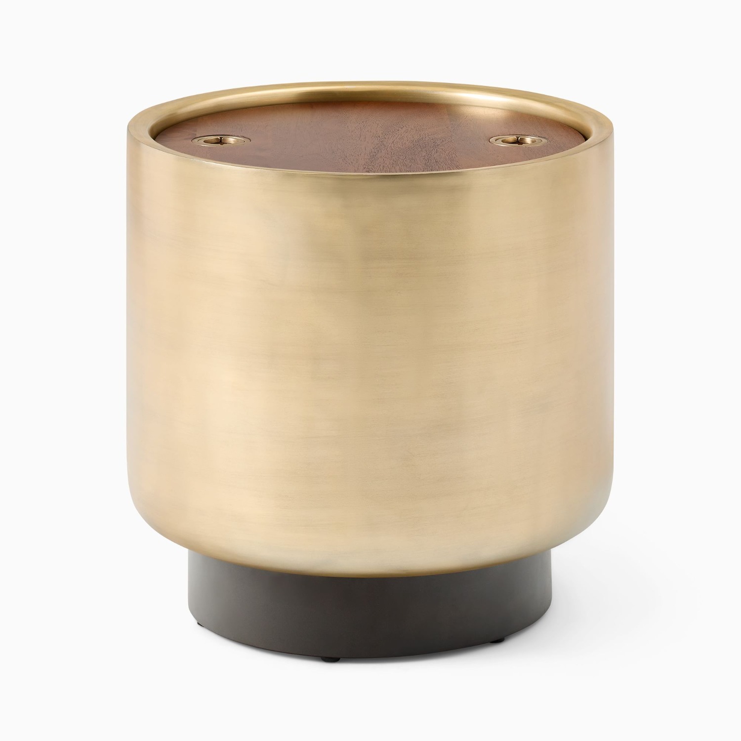 West Elm Drum Storage Side Table (20") - image-3