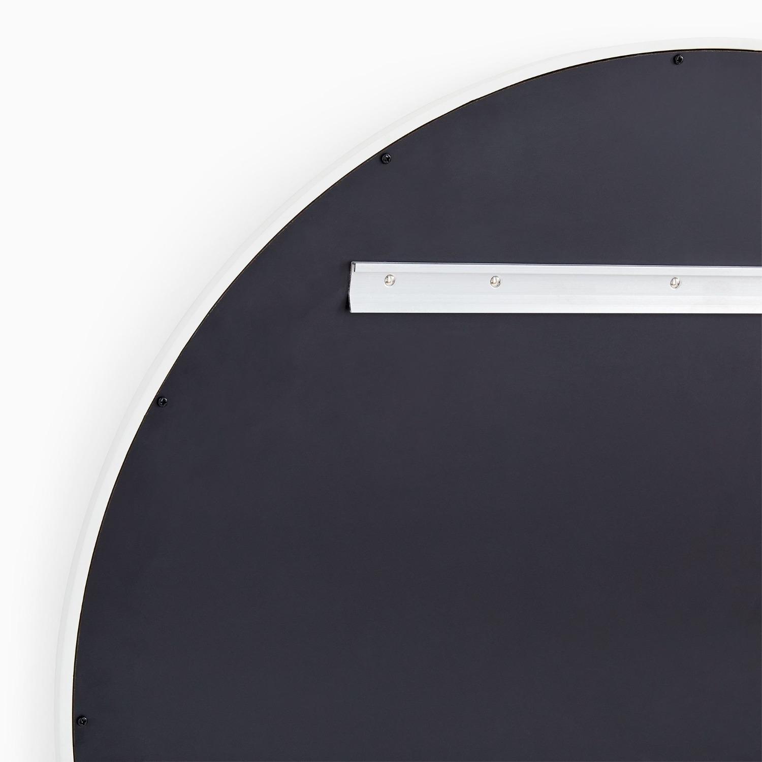 West Elm Pure Plaster Wall Mirror - image-1